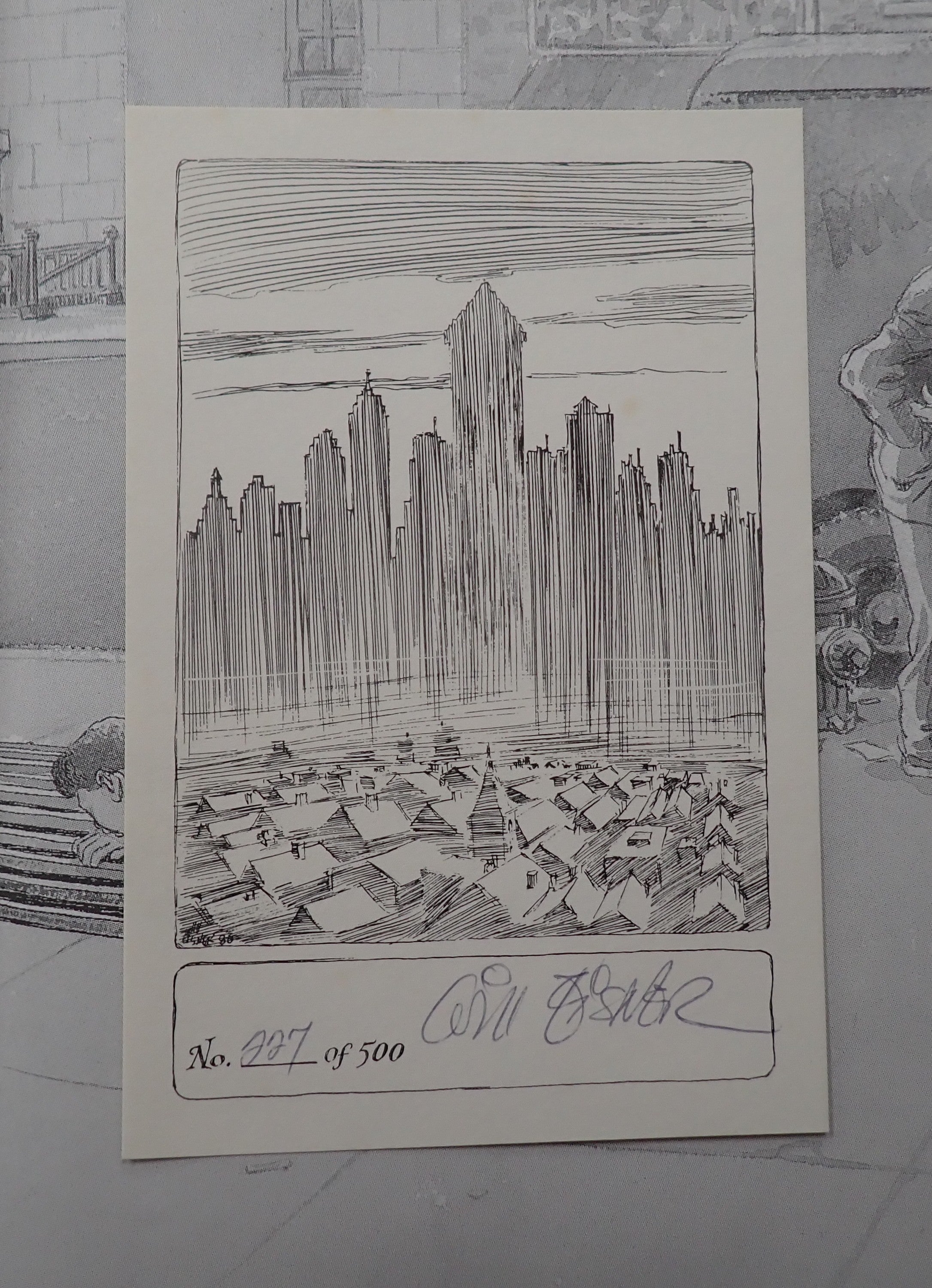 Will Eisner's New York: The Big City - SIGNED Hardcover cover (Pre-Owned)