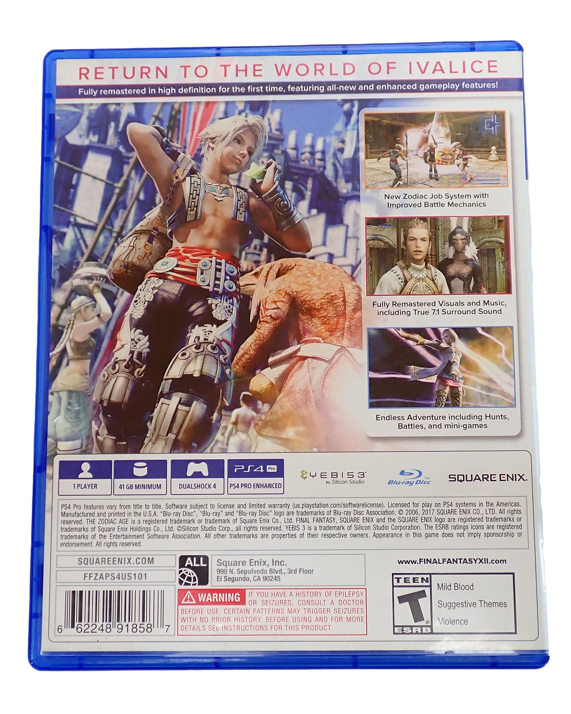 Final Fantasy XII: The Zodiac Age - PS4