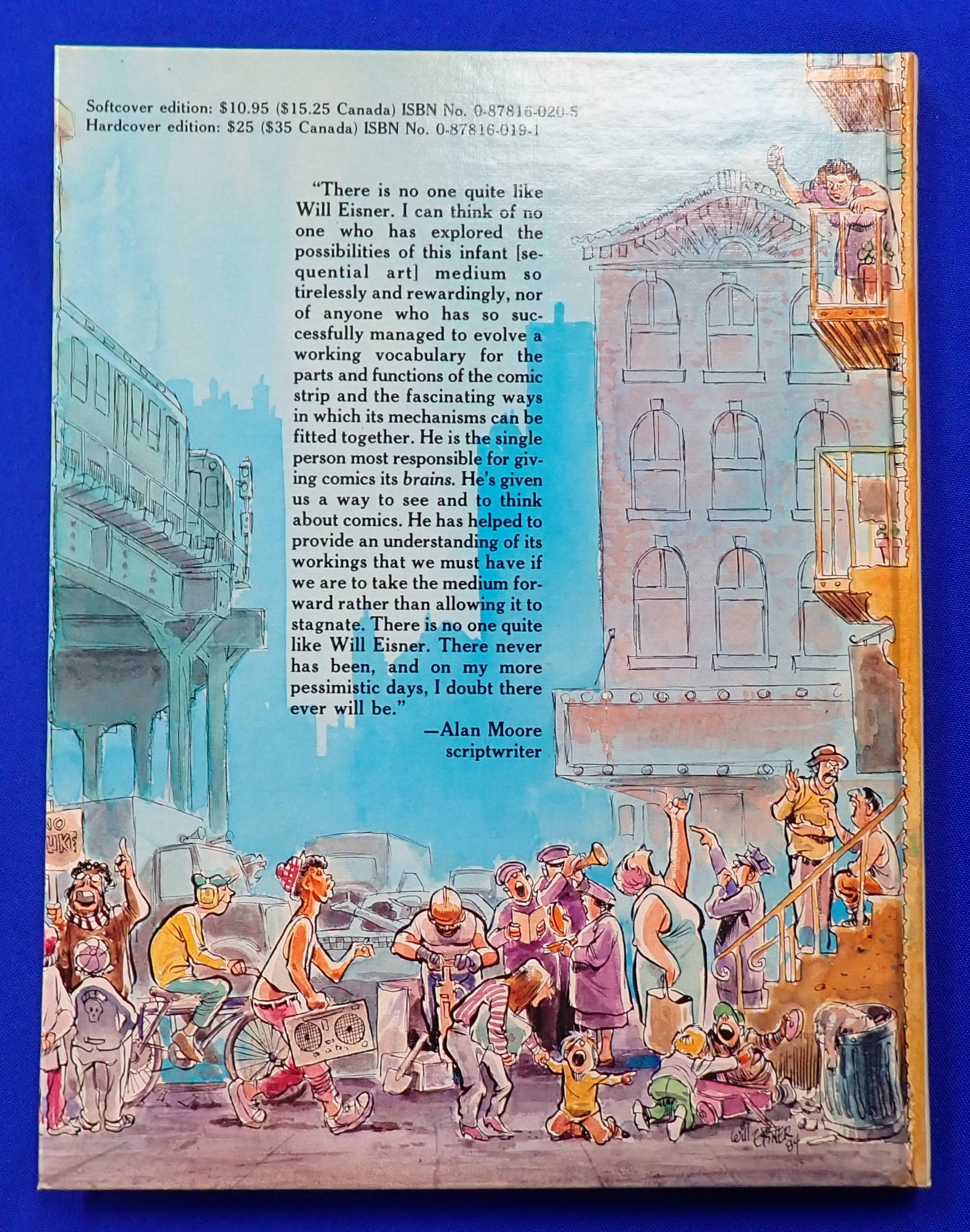 Will Eisner's New York: The Big City - SIGNED Hardcover cover (Pre-Owned)