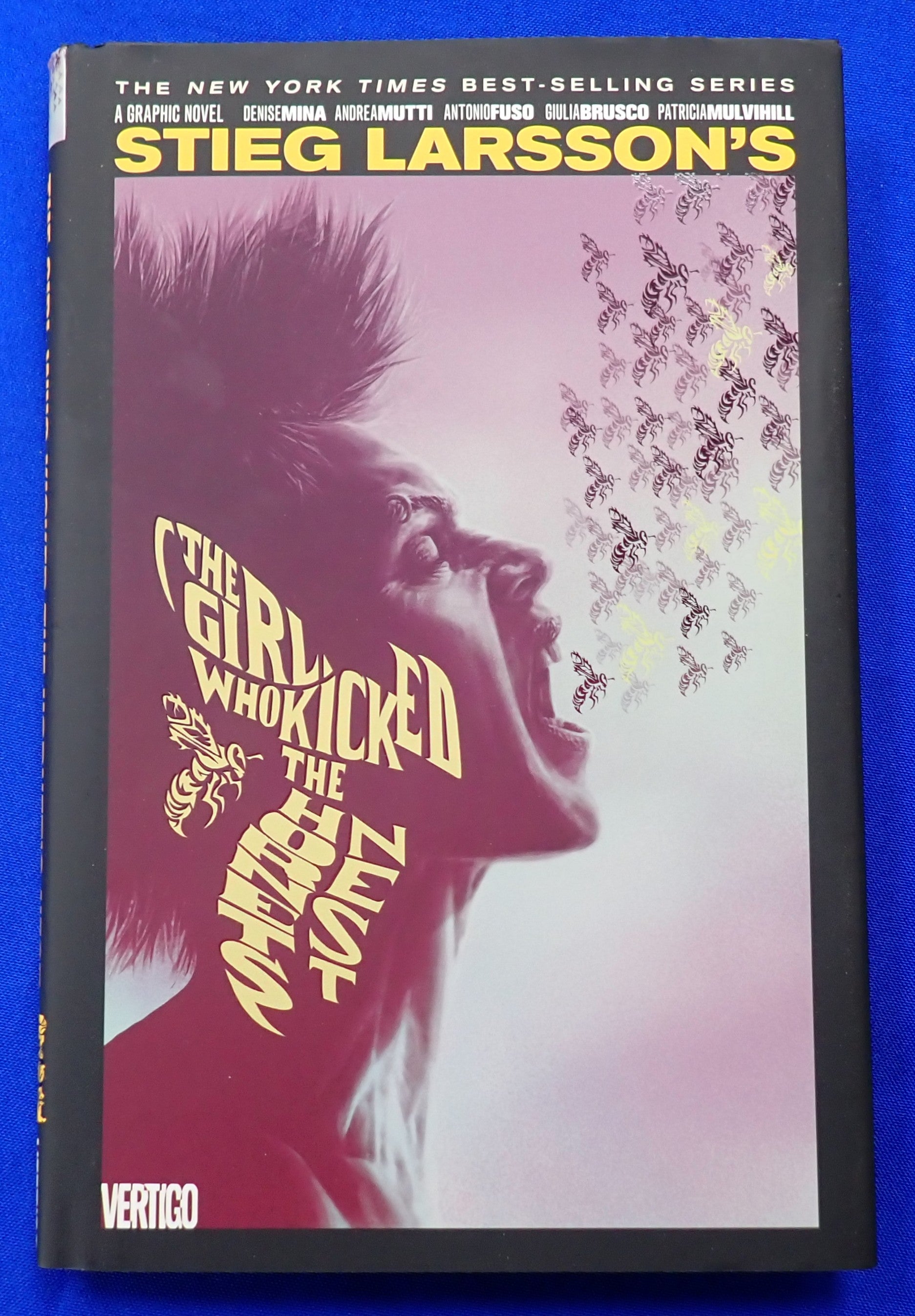 Stieg Larsson's The Girl Who Kicked the Hornet's Nest - Hardcover (Pre-Owned)