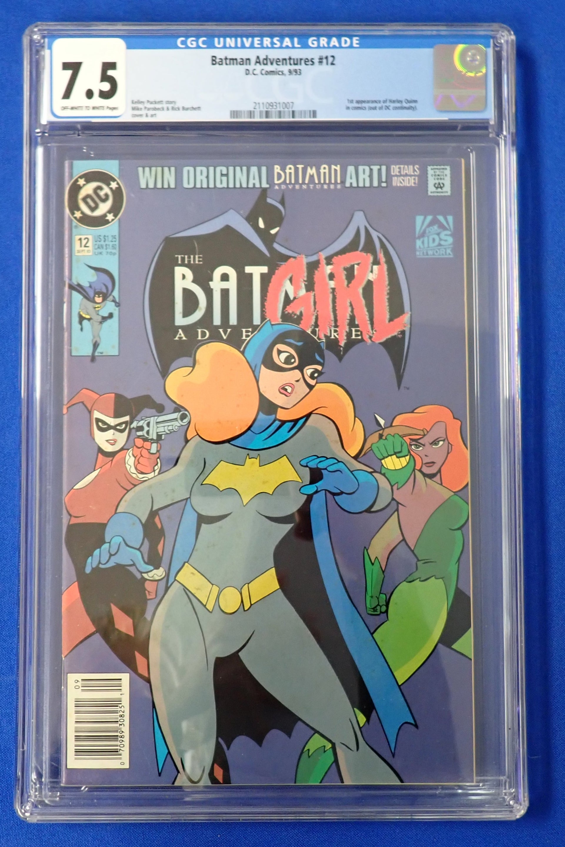 Batman Adventures #12 (1993) - CGC 7.5 - 1st Harley Quinn