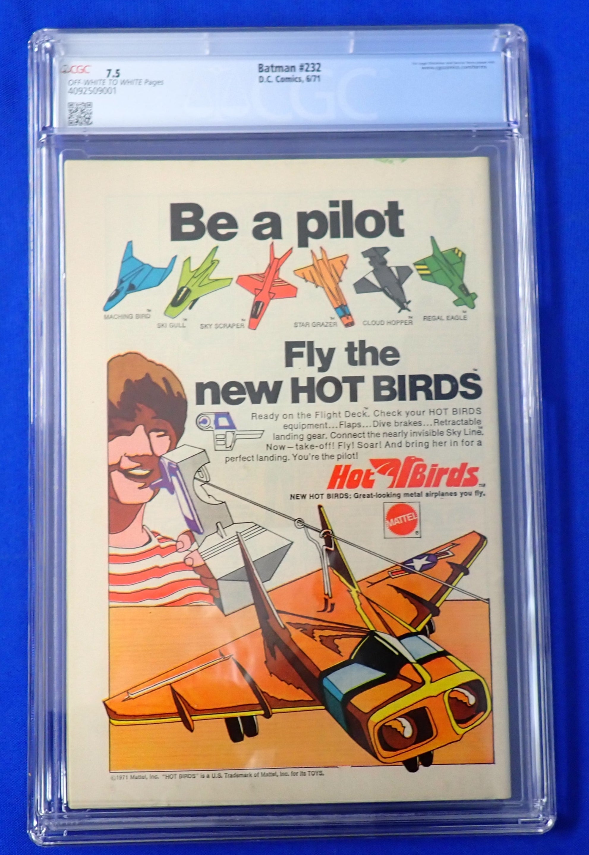 Batman #232 (1971) - CGC 7.5