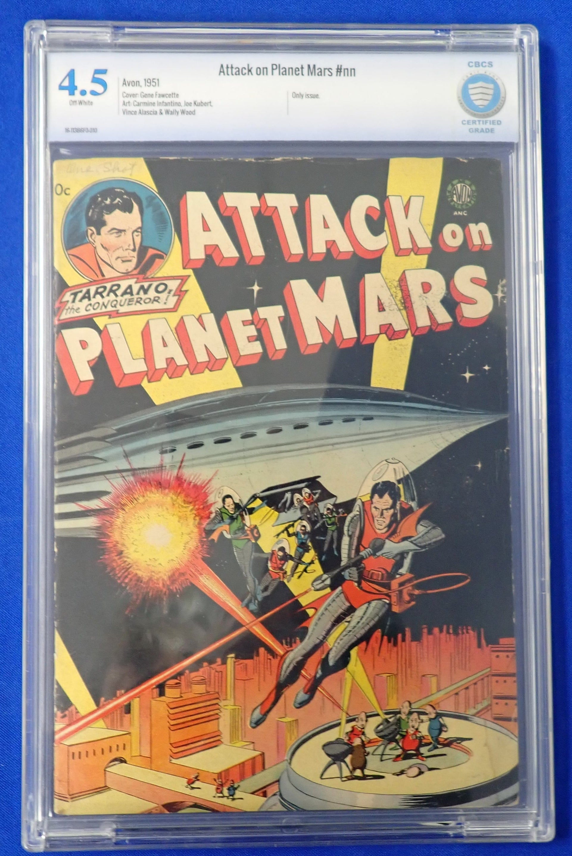 Attack on Planet Mars #nn (1951) - CBCS 4.5