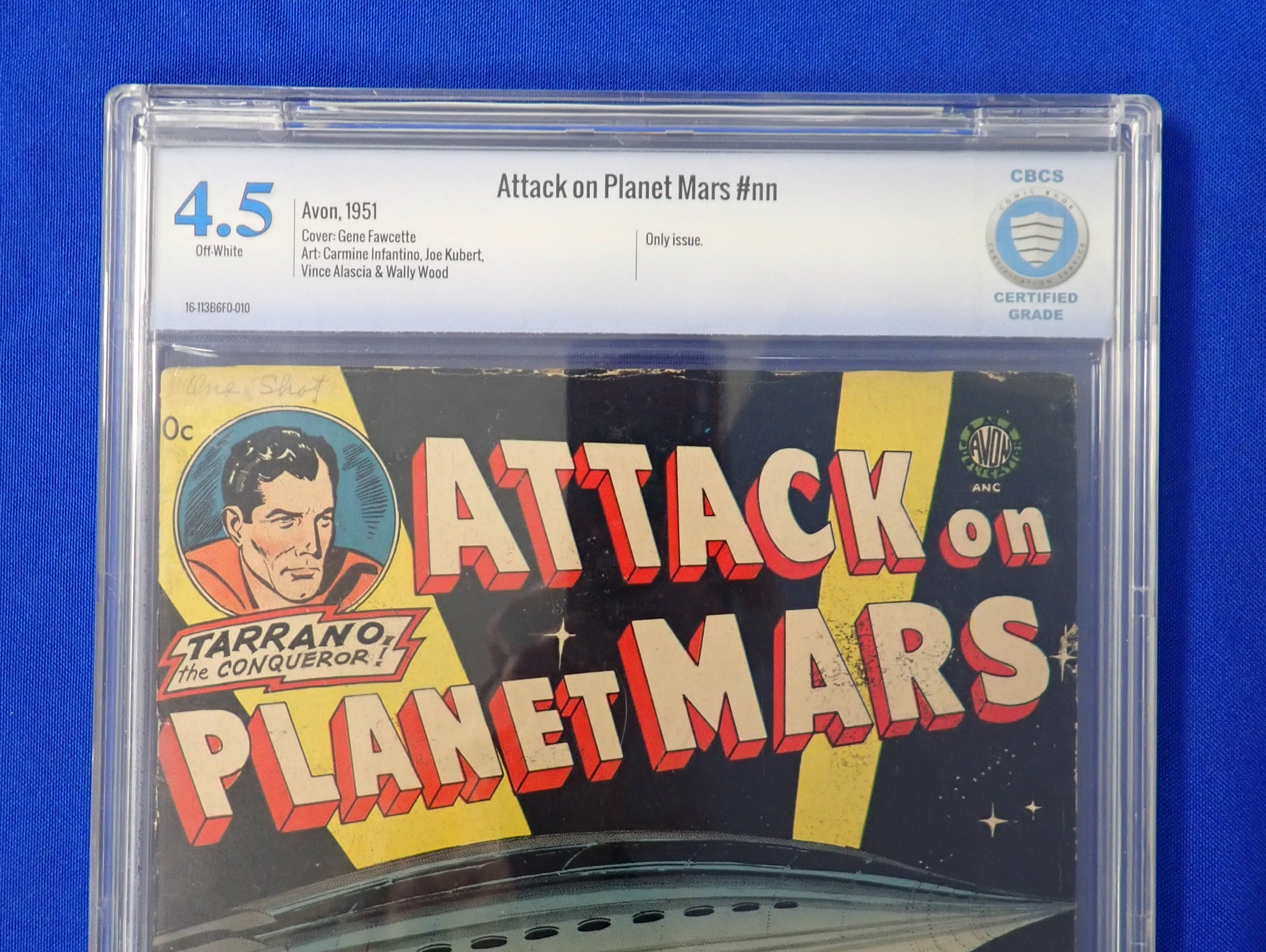 Attack on Planet Mars #nn (1951) - CBCS 4.5