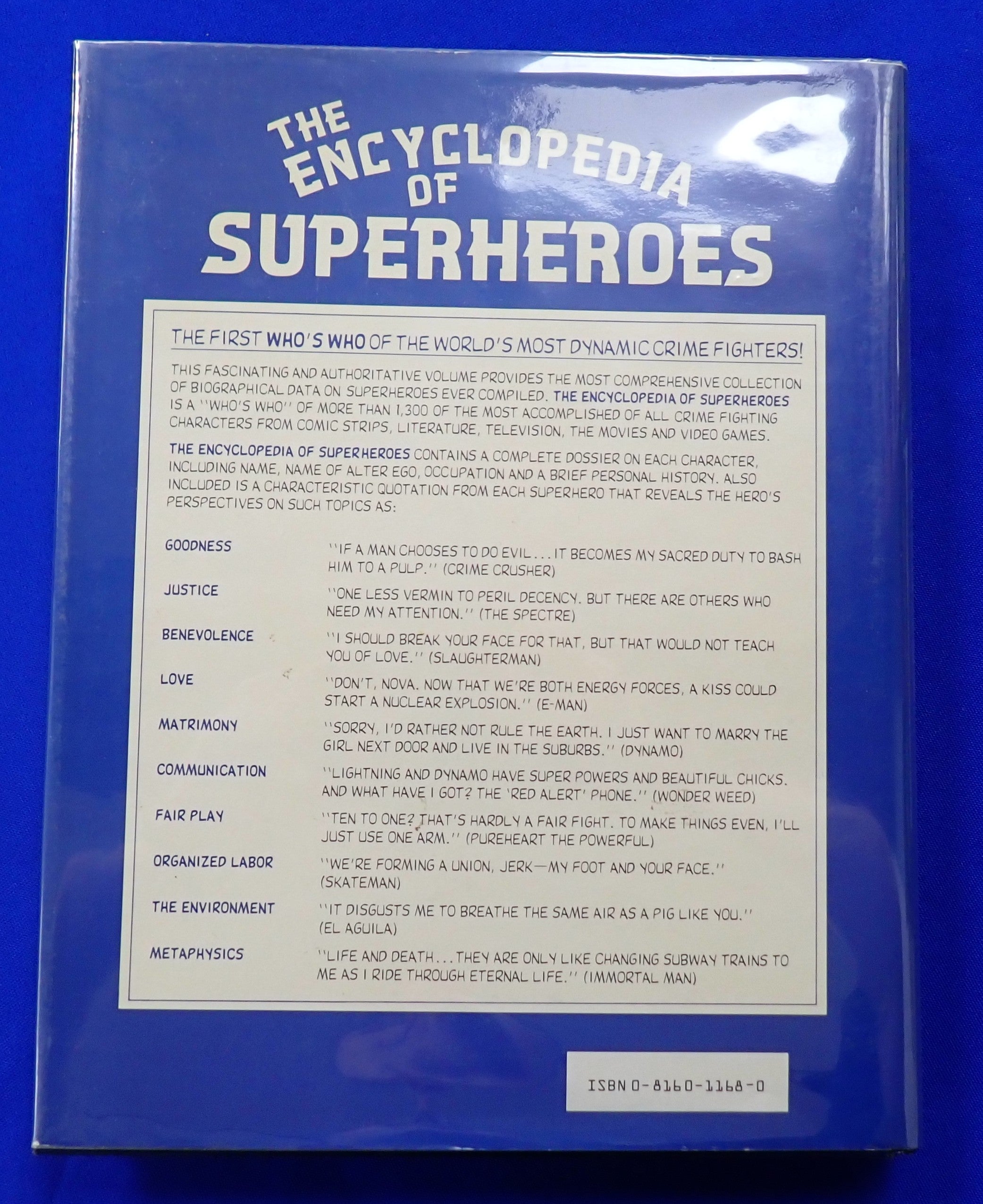 The Encyclopedia of Super Heroes - Hardcover (Pre-Owned)