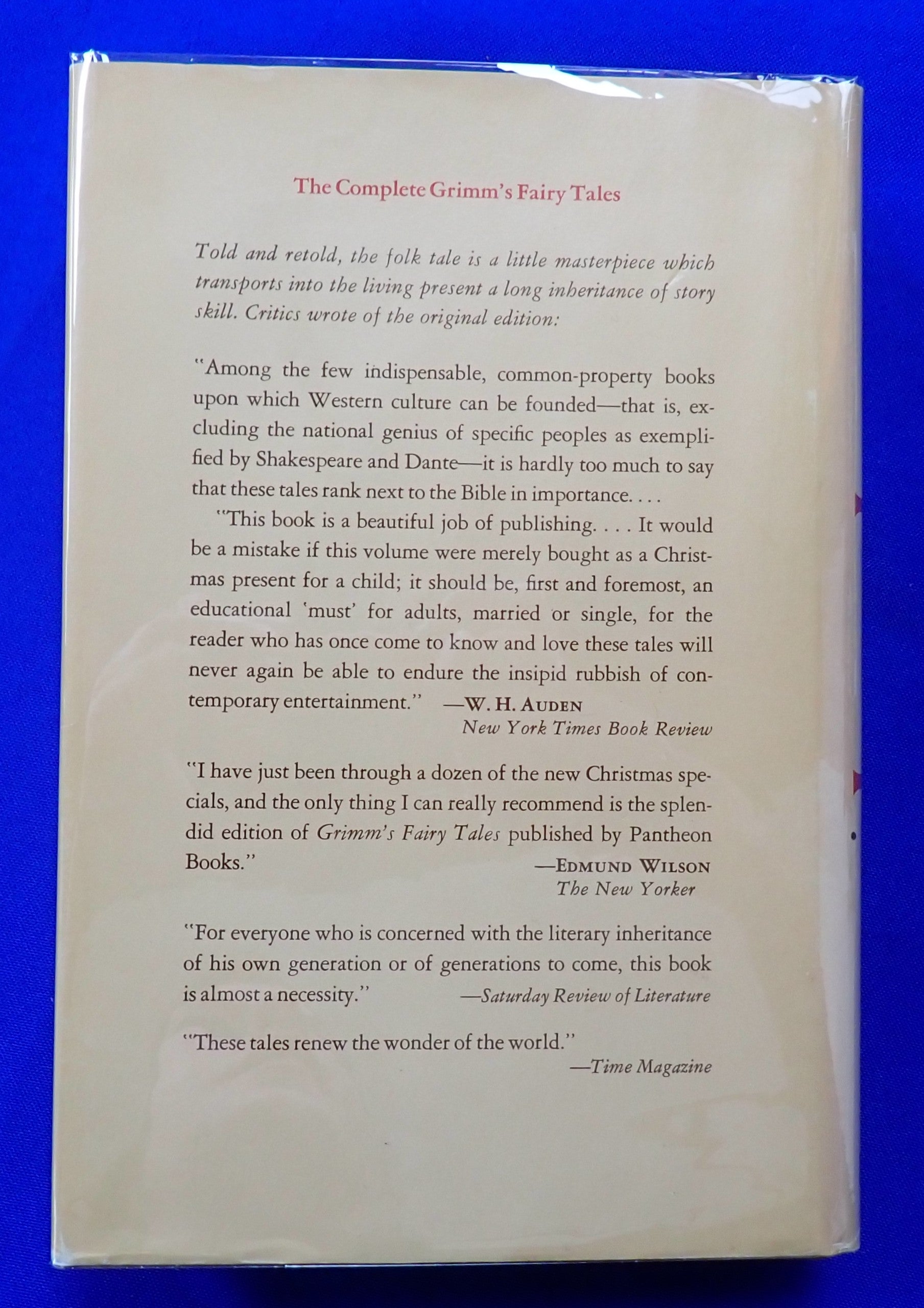 The Complete Grimm's Fairy Tales - Hardcover (Pre-Owned)