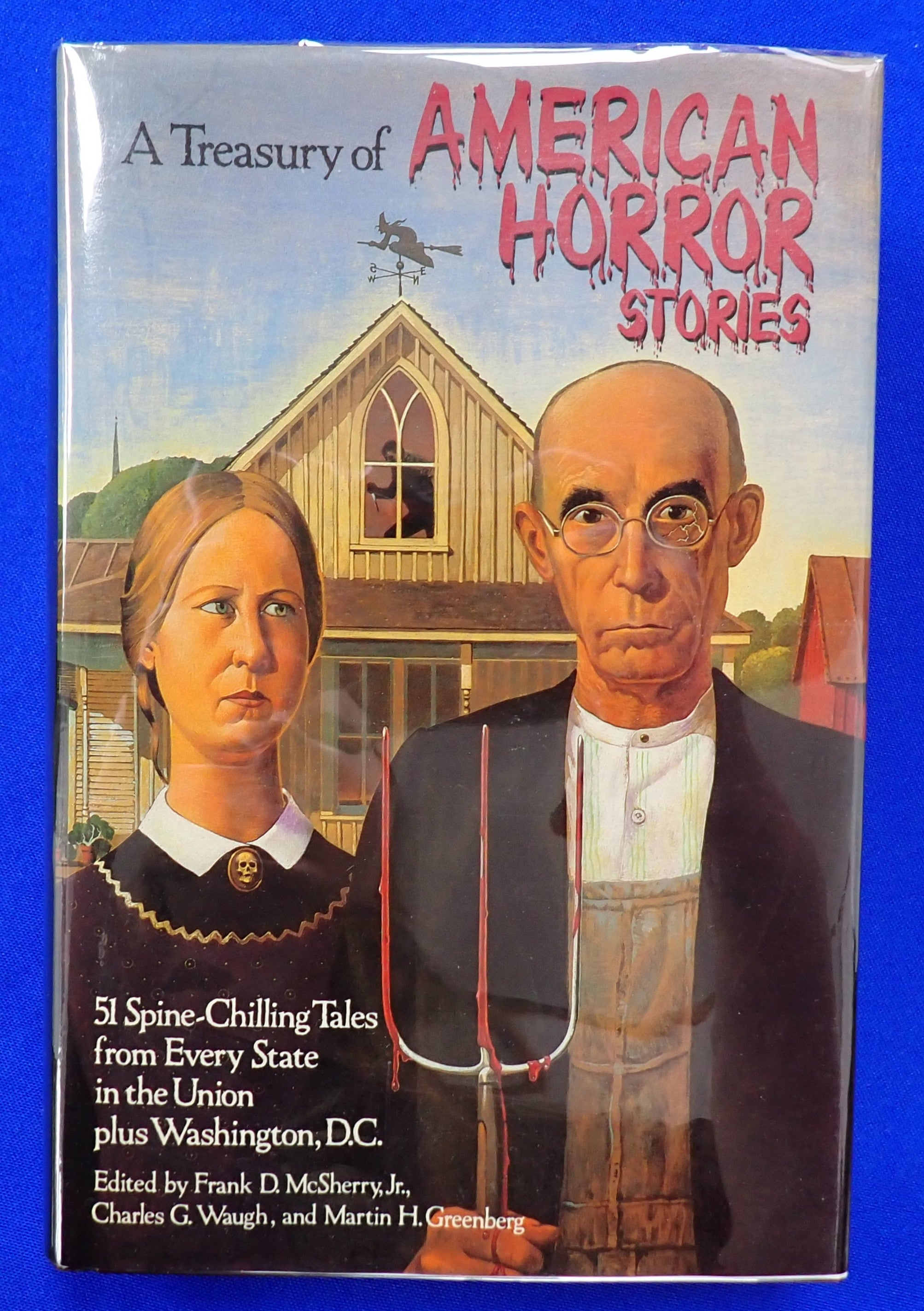 A Treasury of American Horror Stories - Hardcover (Pre-Owned)