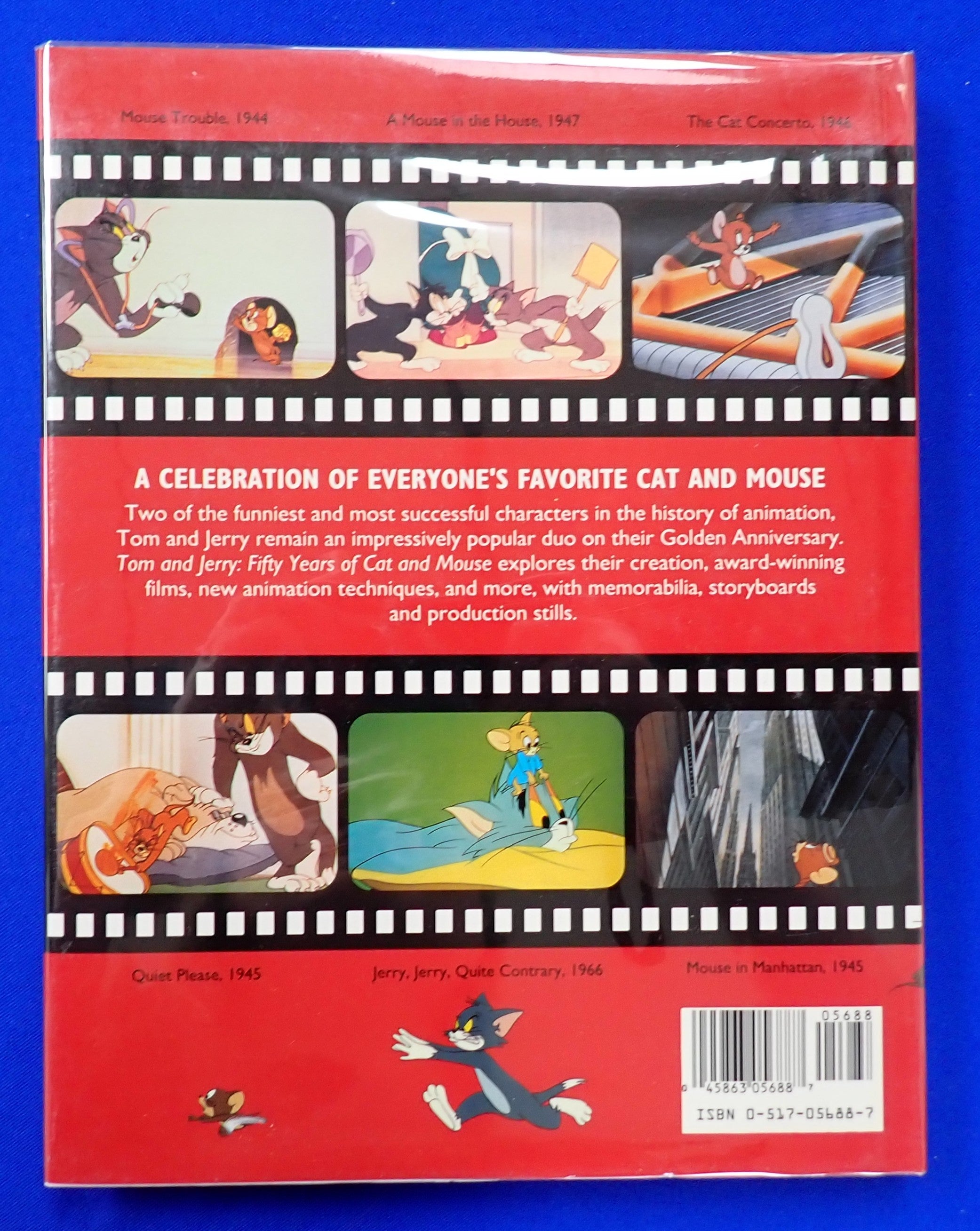 Tom and Jerry: Fifty Years of Cat and Mouse - Hardcover (Pre-Owned)