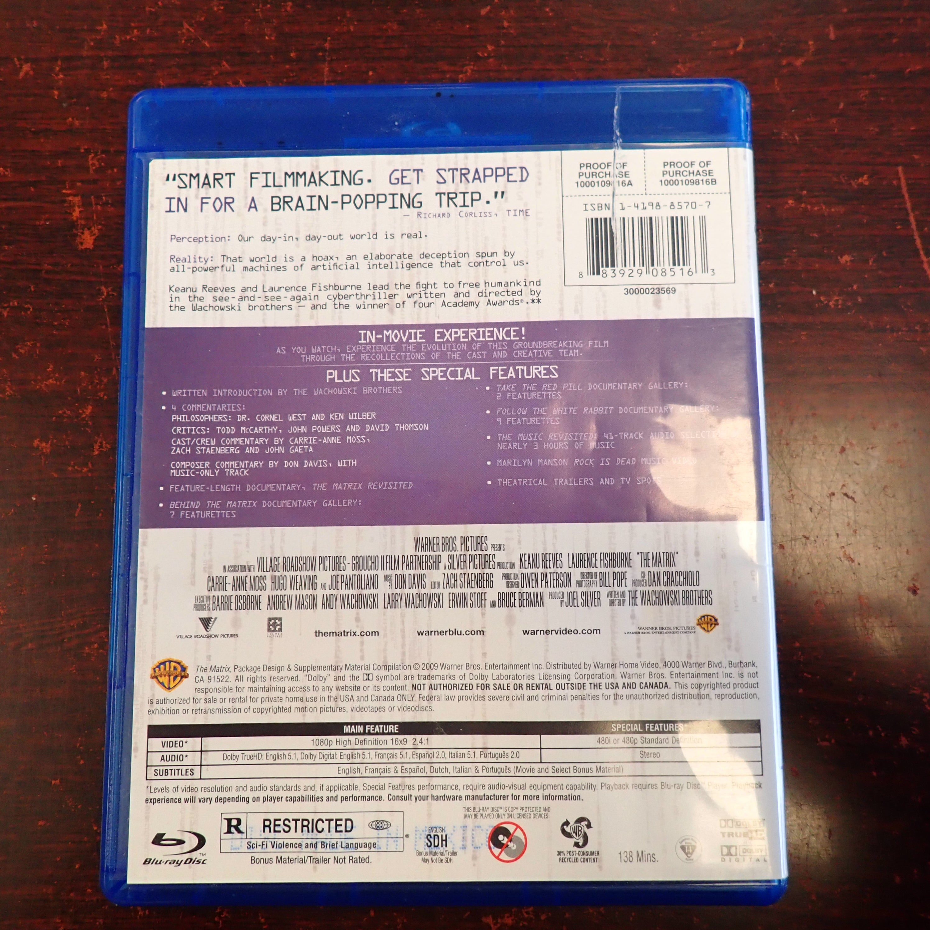 The Matrix - Blu-ray