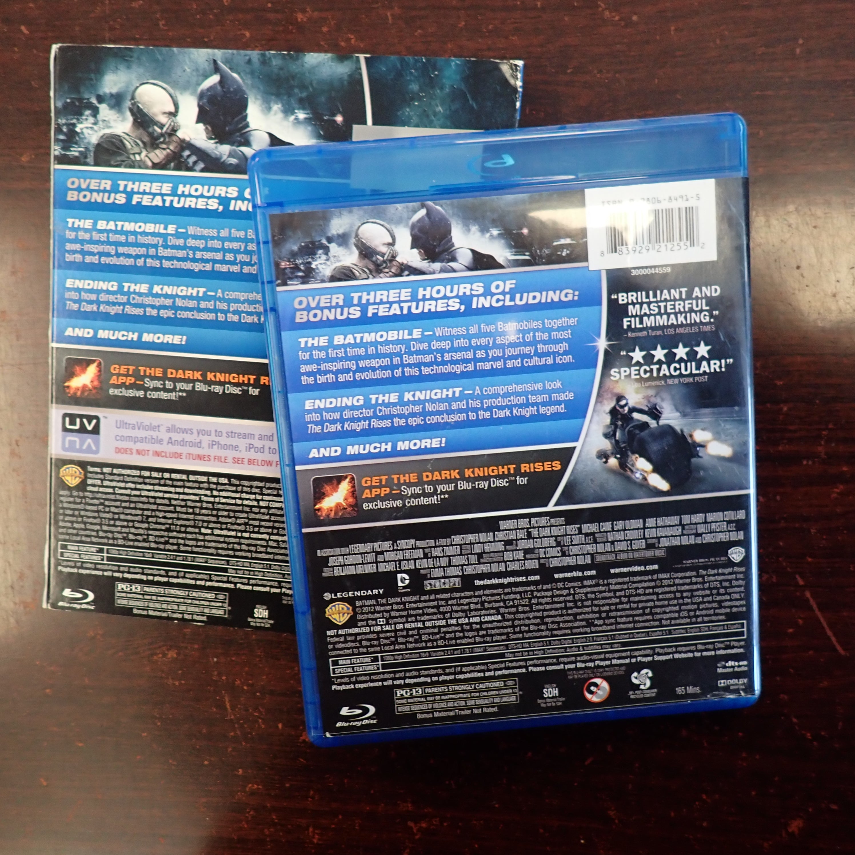 The Dark Knight Rises - Blu-ray