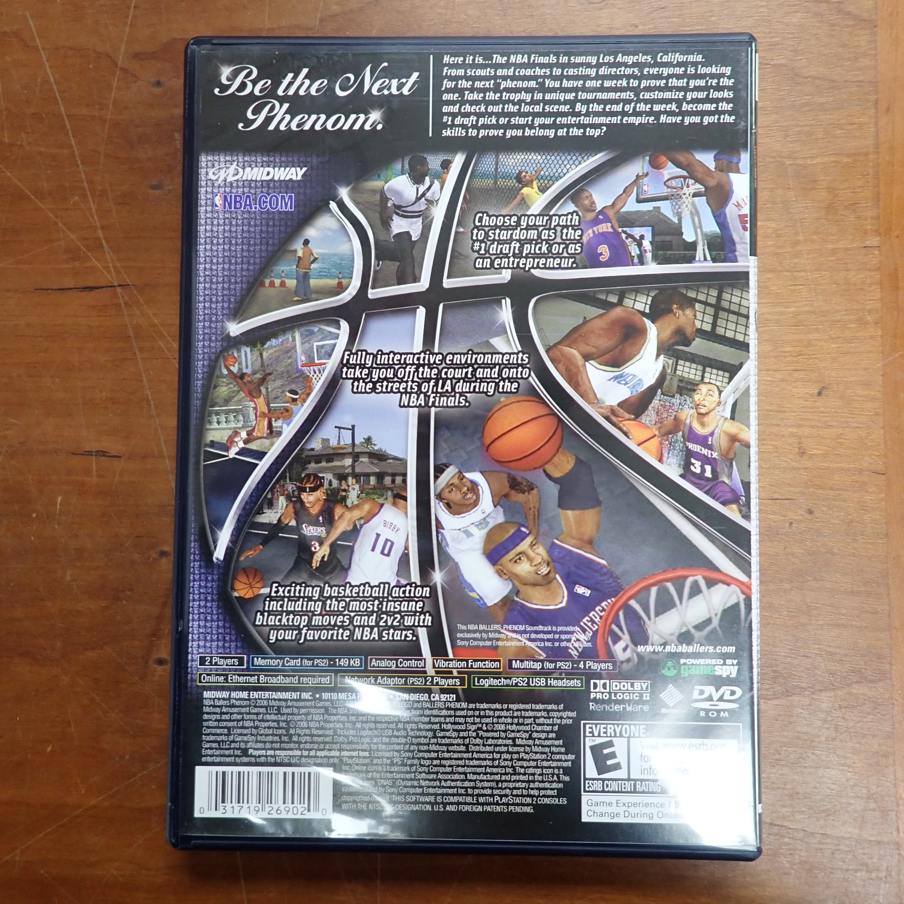 NBA Ballers: Phenom - PS2