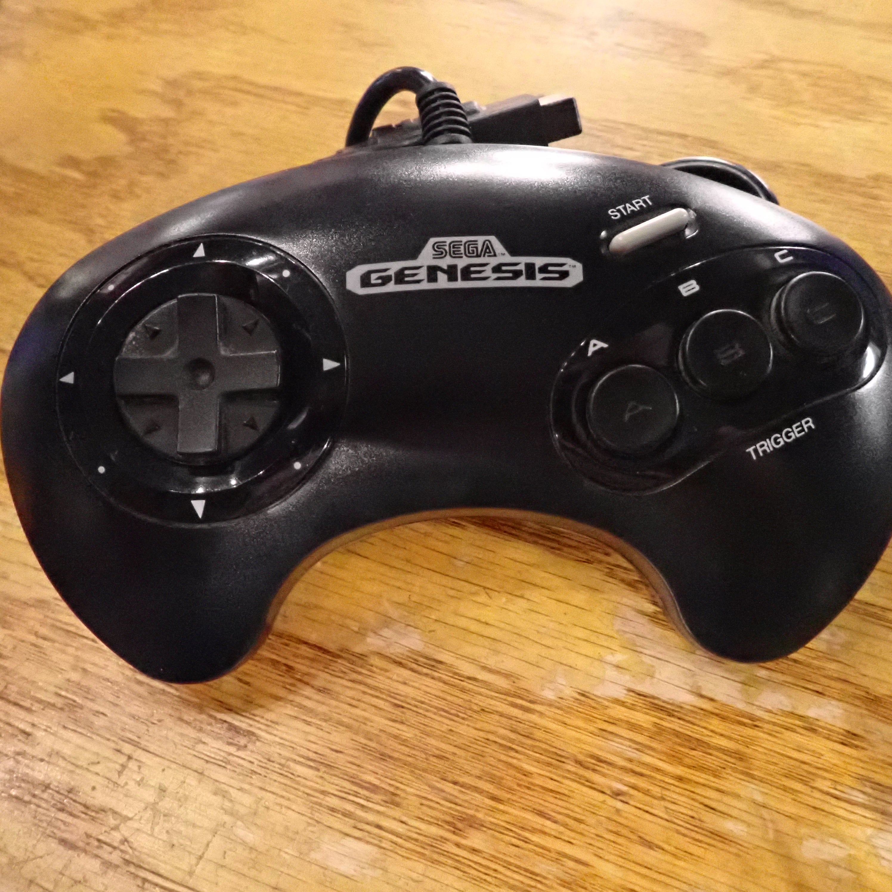 Sega Genesis 3 button controller