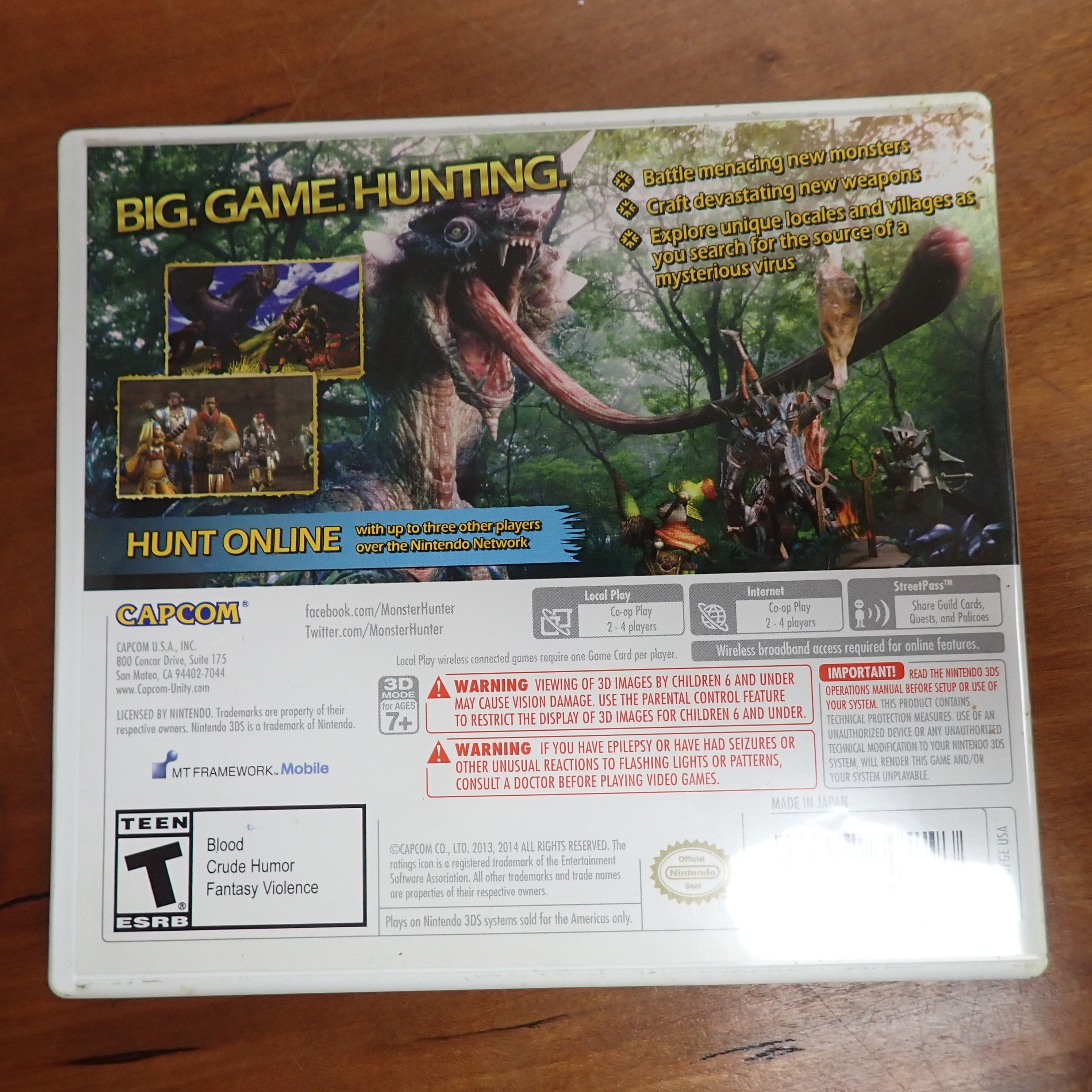 Monster Hunter 4 Ultimate - 3DS