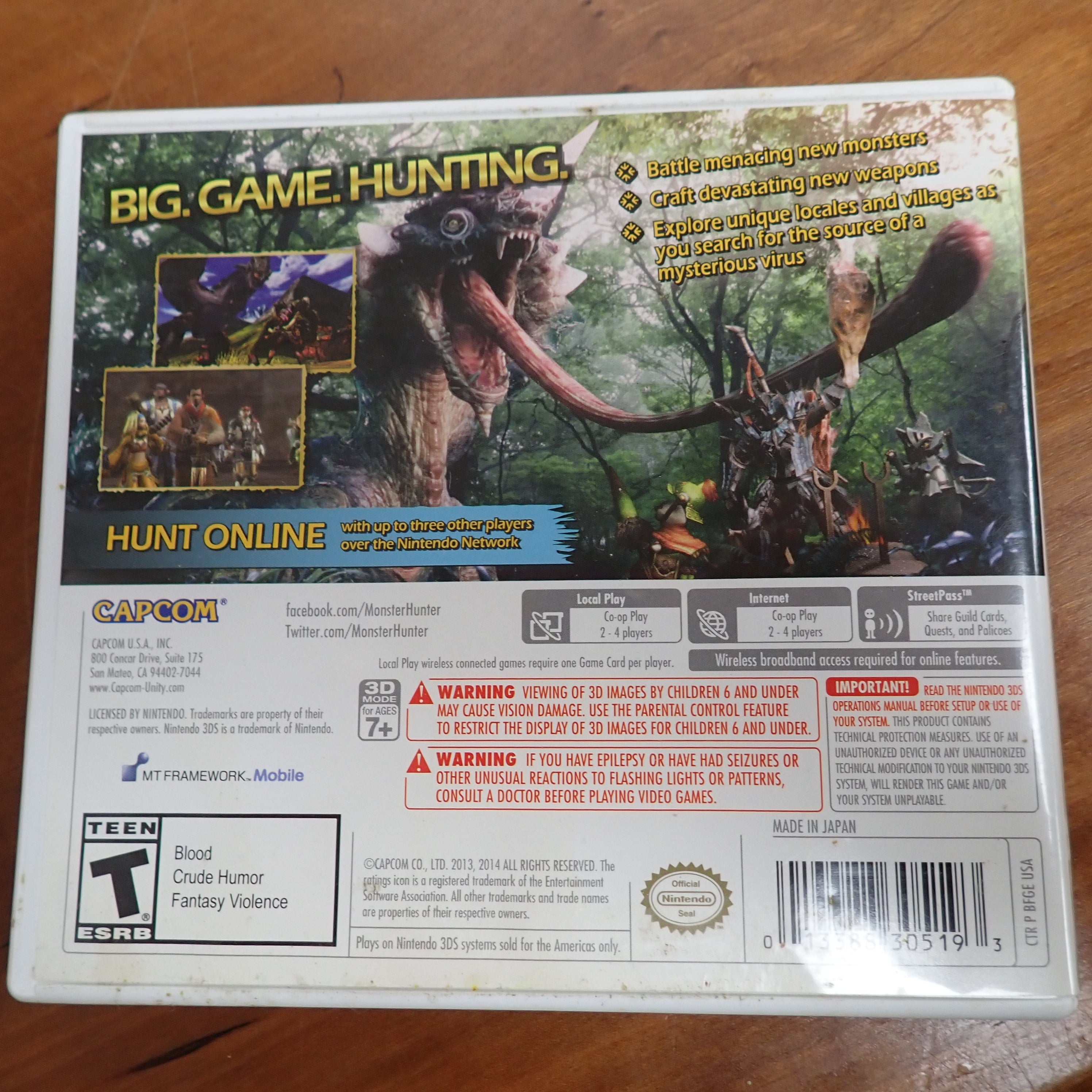 Monster Hunter 4 Ultimate - 3DS