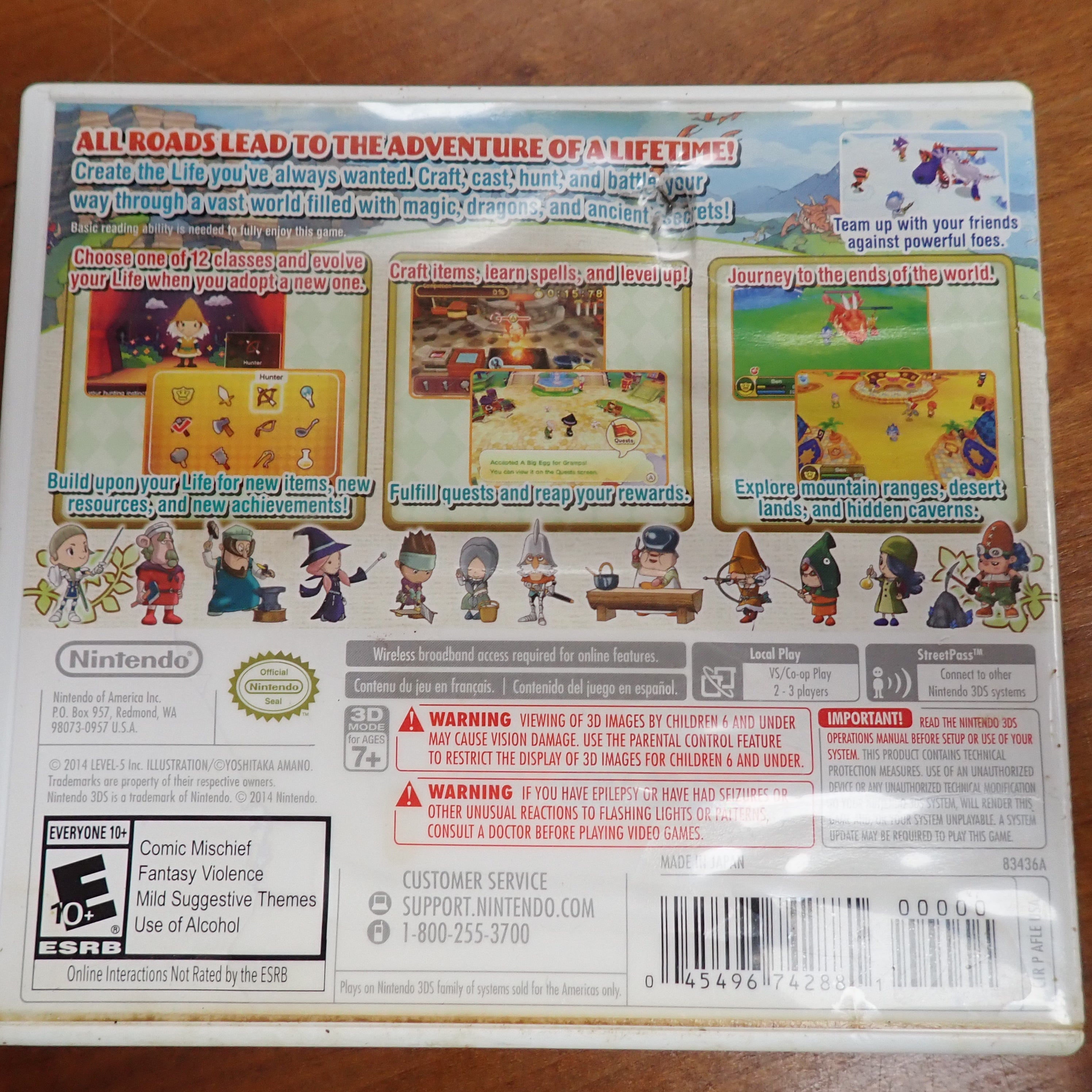 Fantasy Life - 3DS