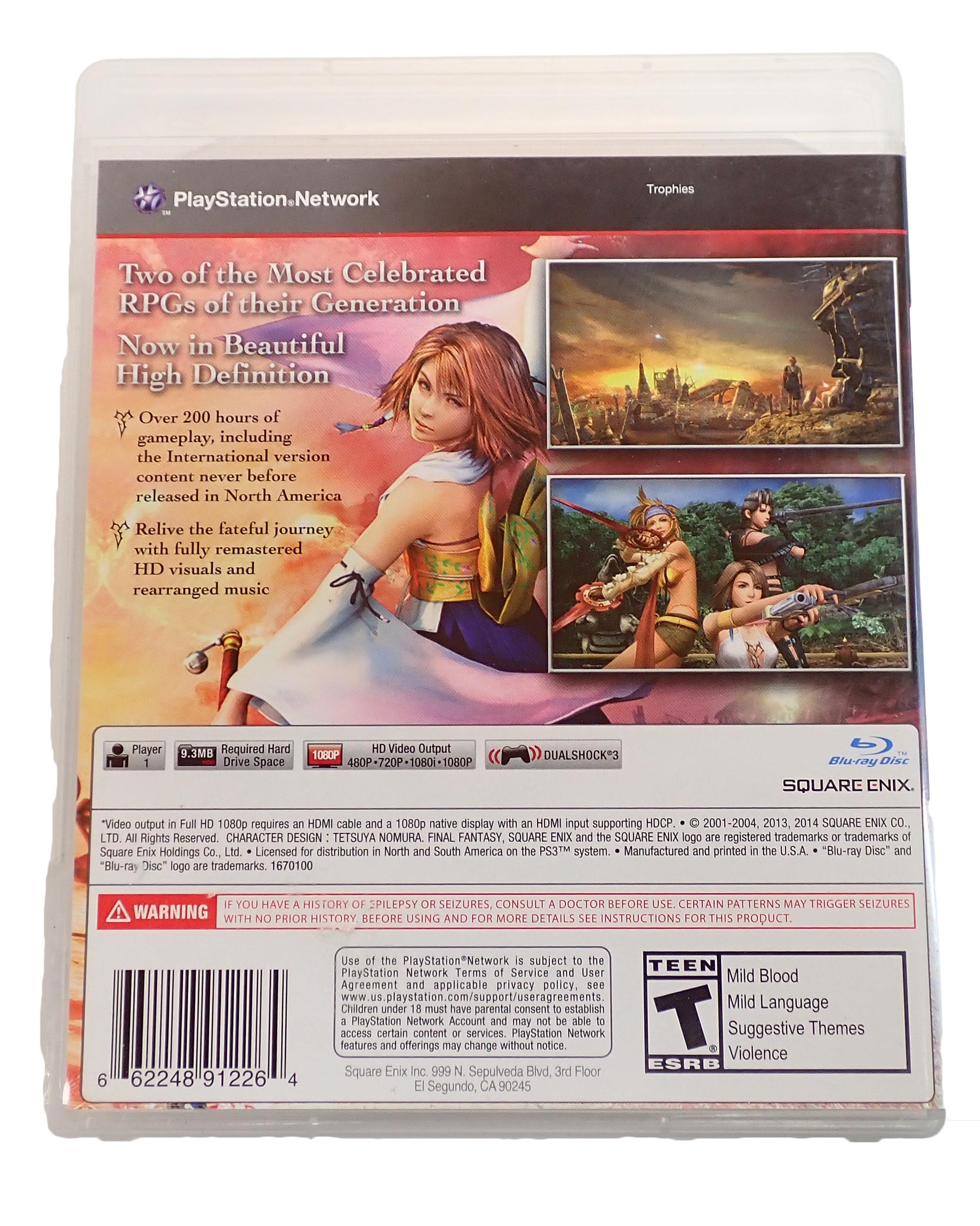 Final Fantasy X/X-2 HD Remaster - PS3