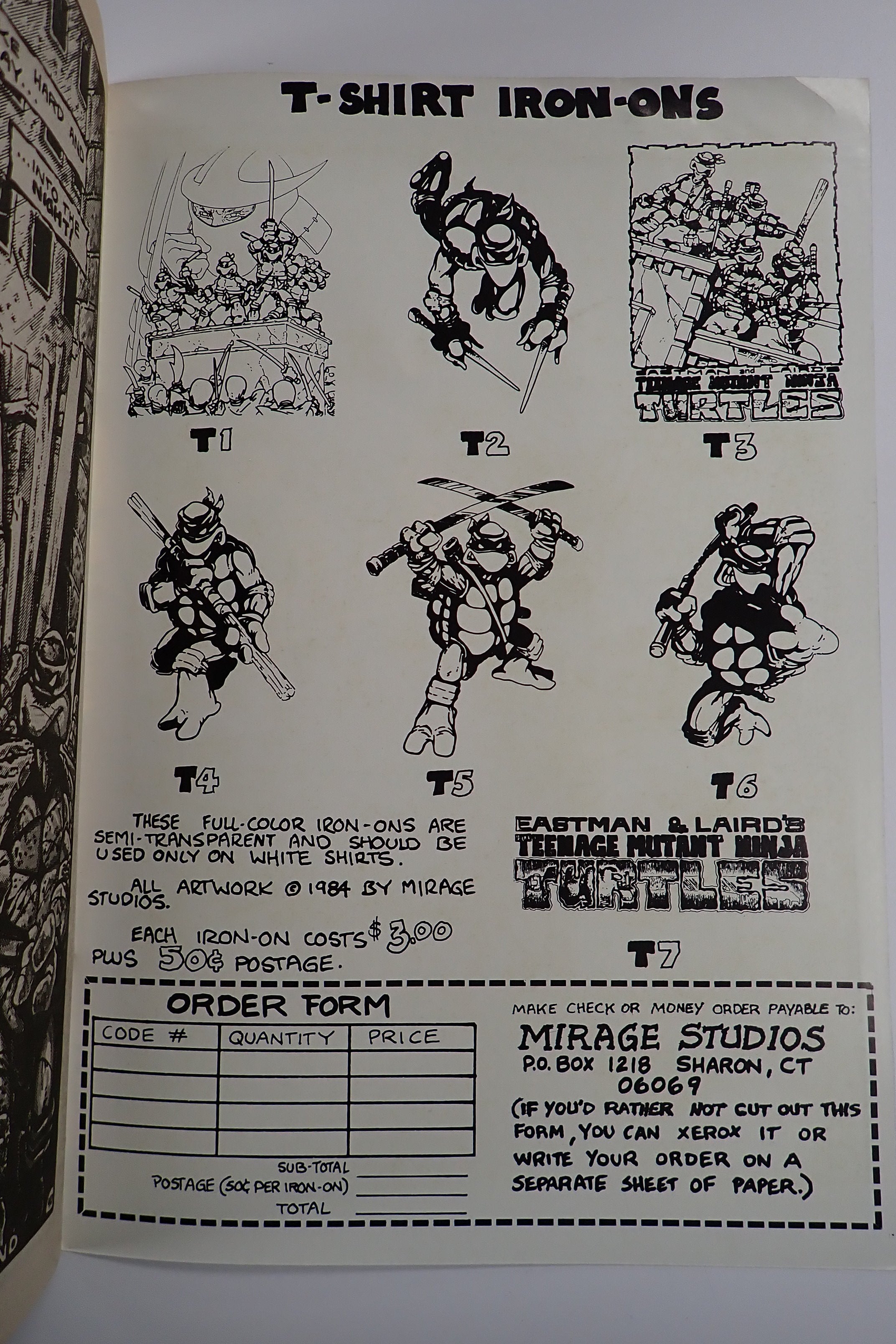 Teenage Mutant Ninja Turtles #1 3rd Print (1985) - Signed & Remarqued by Kevin Eastman