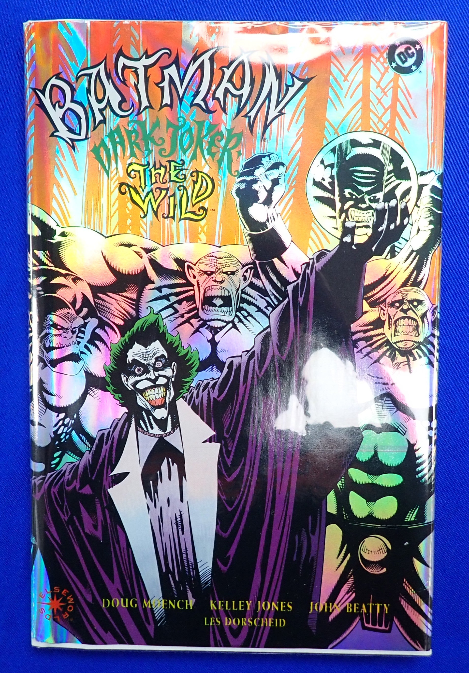 Batman: Dark Joker The Wild - Triple SIGNED Hardcover (Pre-Owned)