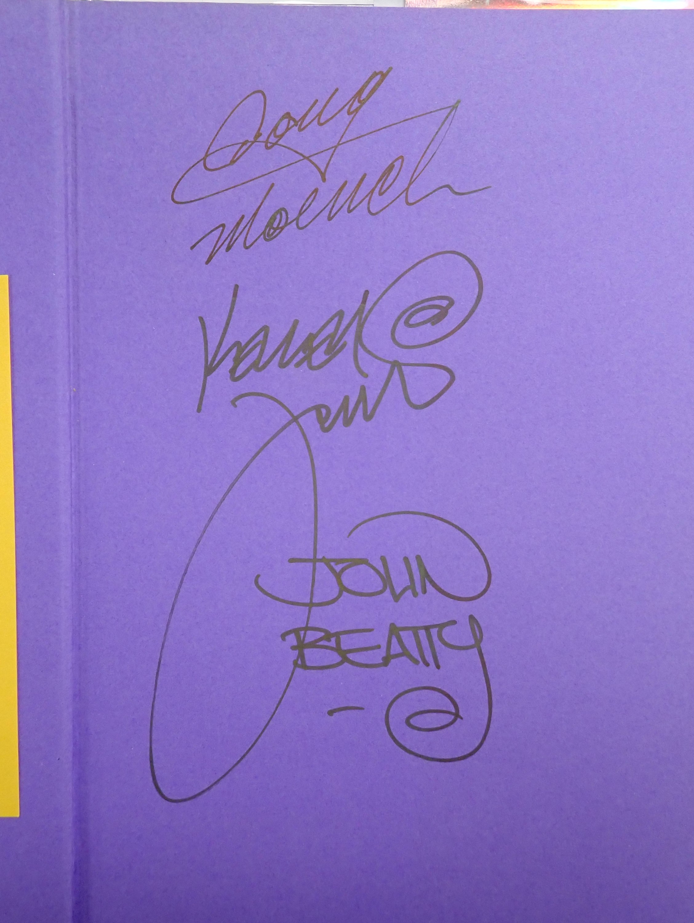 Batman: Dark Joker The Wild - Triple SIGNED Hardcover (Pre-Owned)