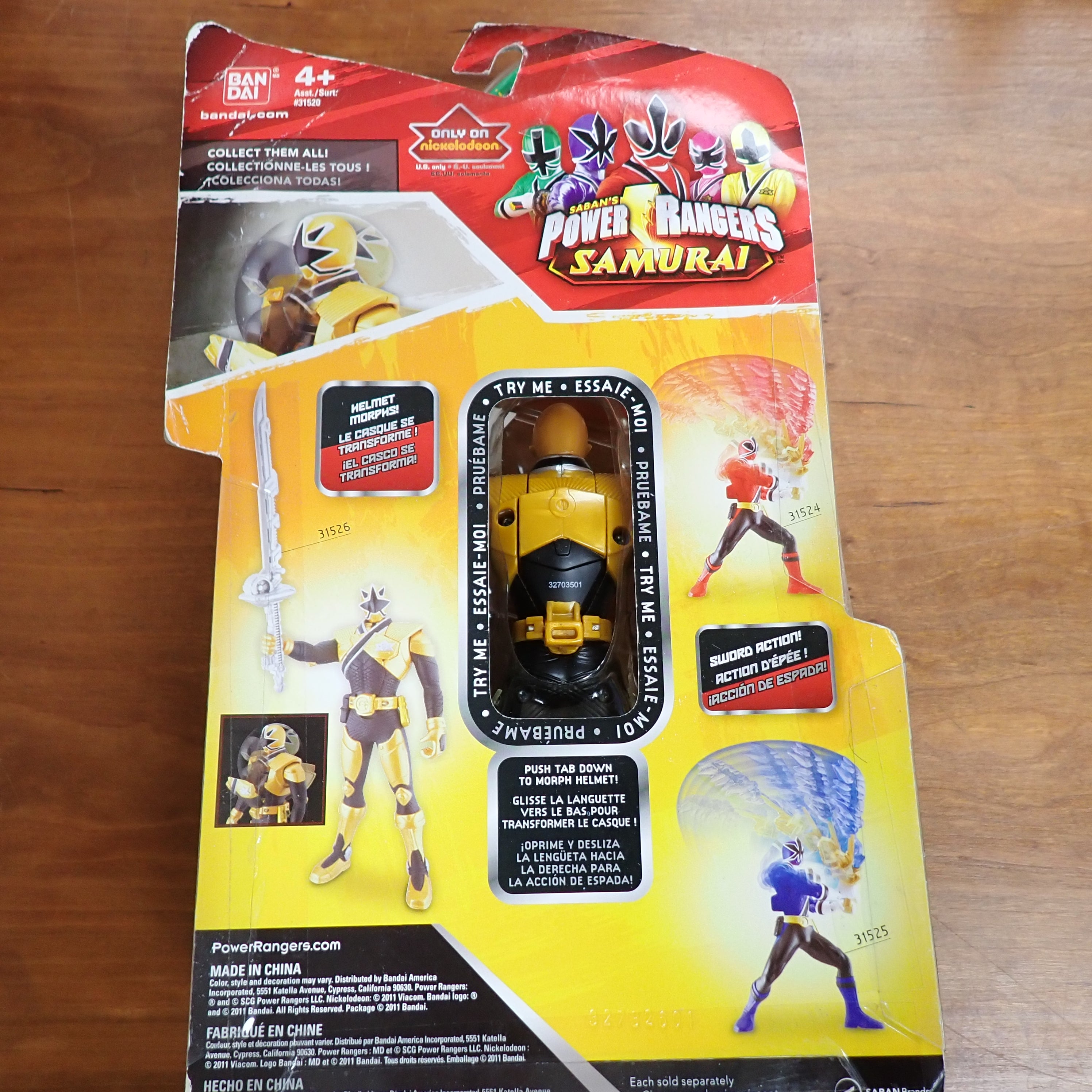 Power Rangers Samurai: Switch Morphin Ranger