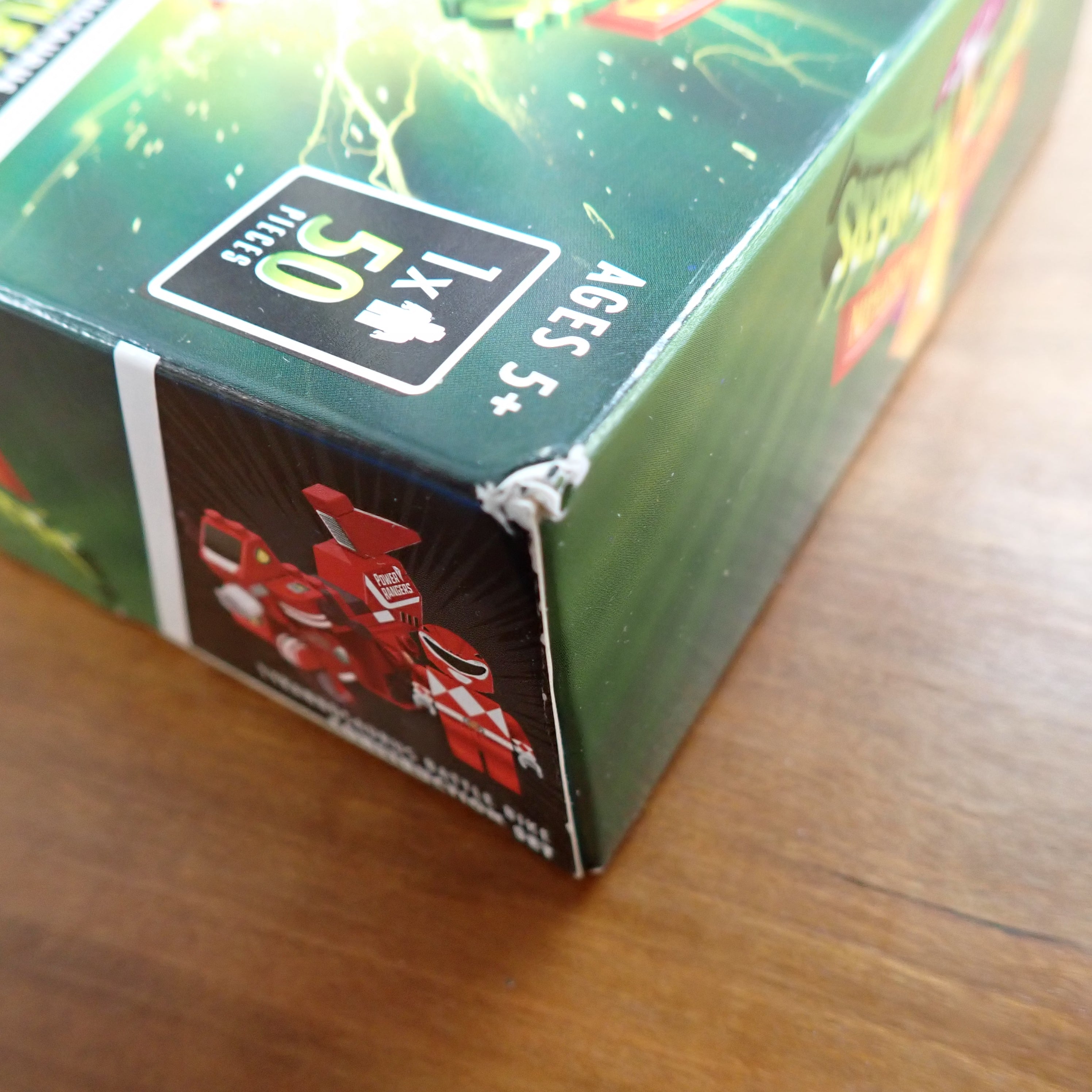 MMPR Battle Bike Construction Set T-Rex Red Ranger