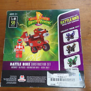 MMPR Battle Bike Construction Set T-Rex Red Ranger