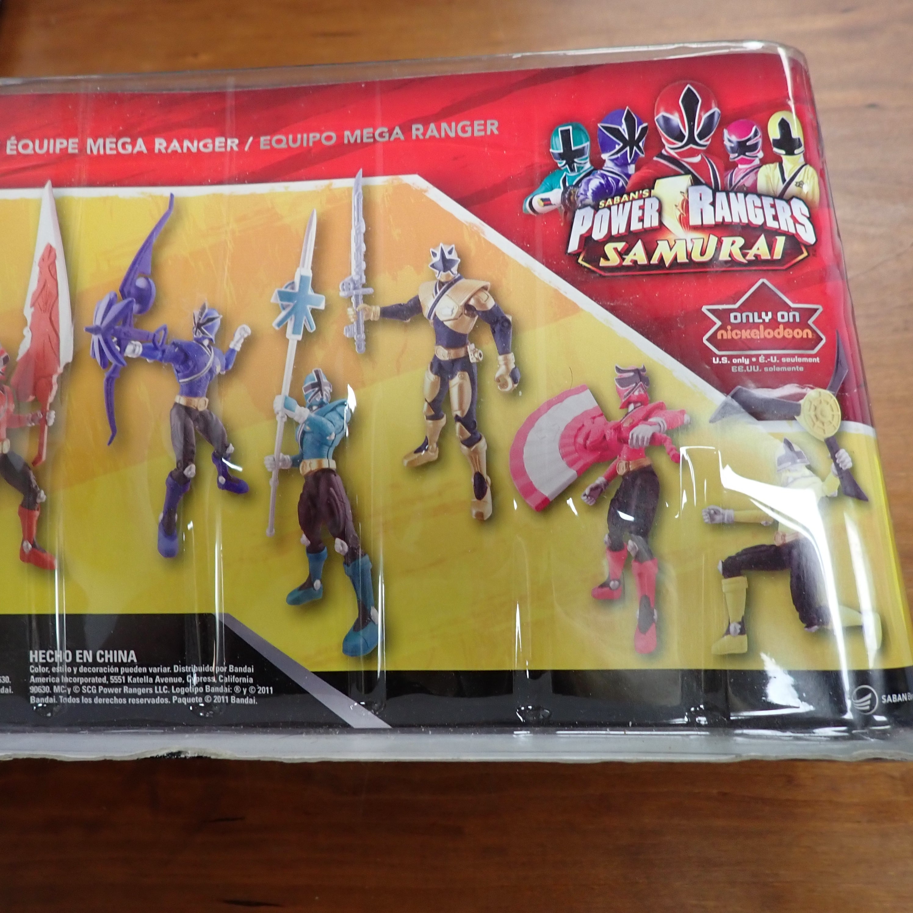 Power Rangers Samurai: Mega Ranger Team