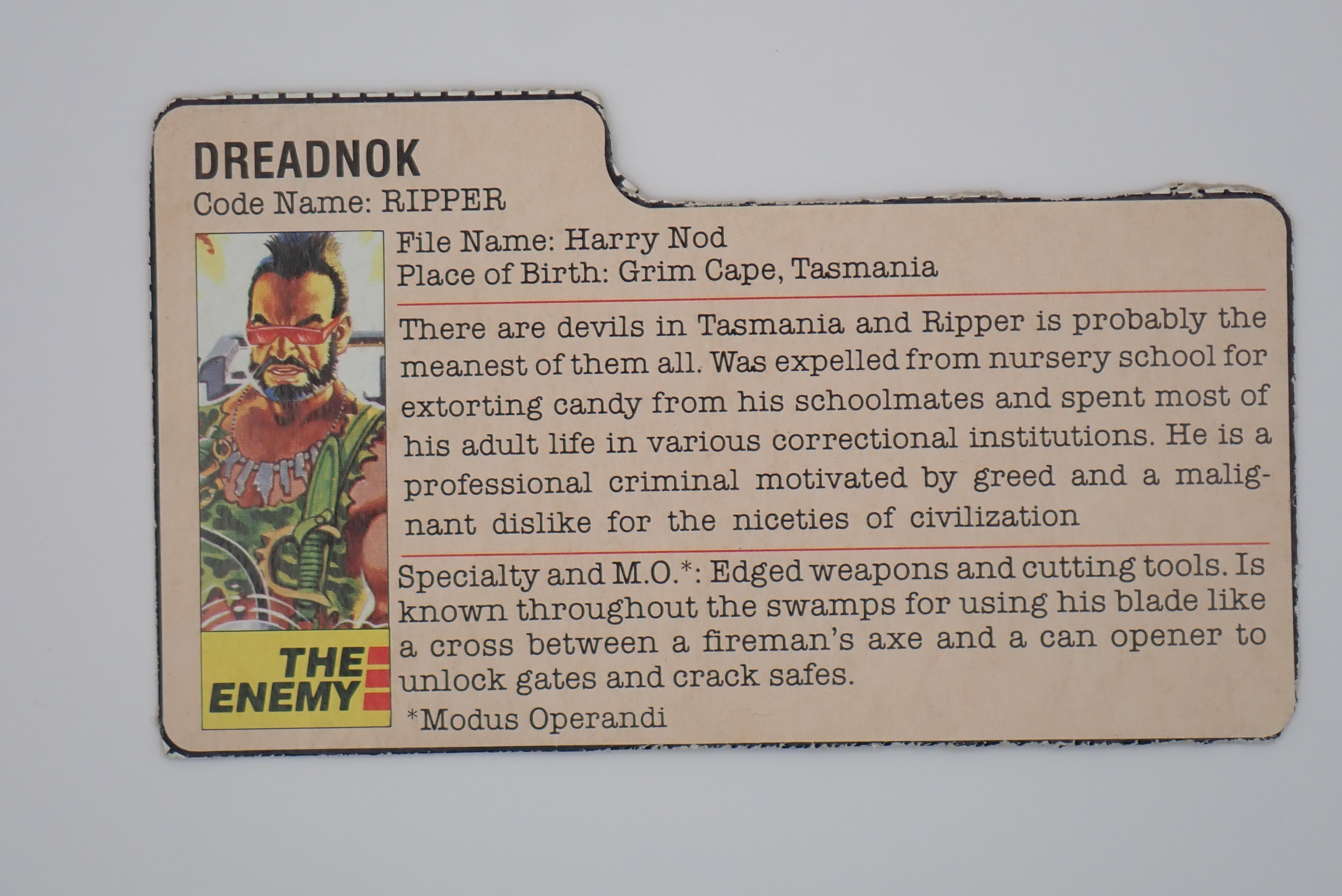 Ripper (v1) - G.I. Joe [INCOMPLETE]