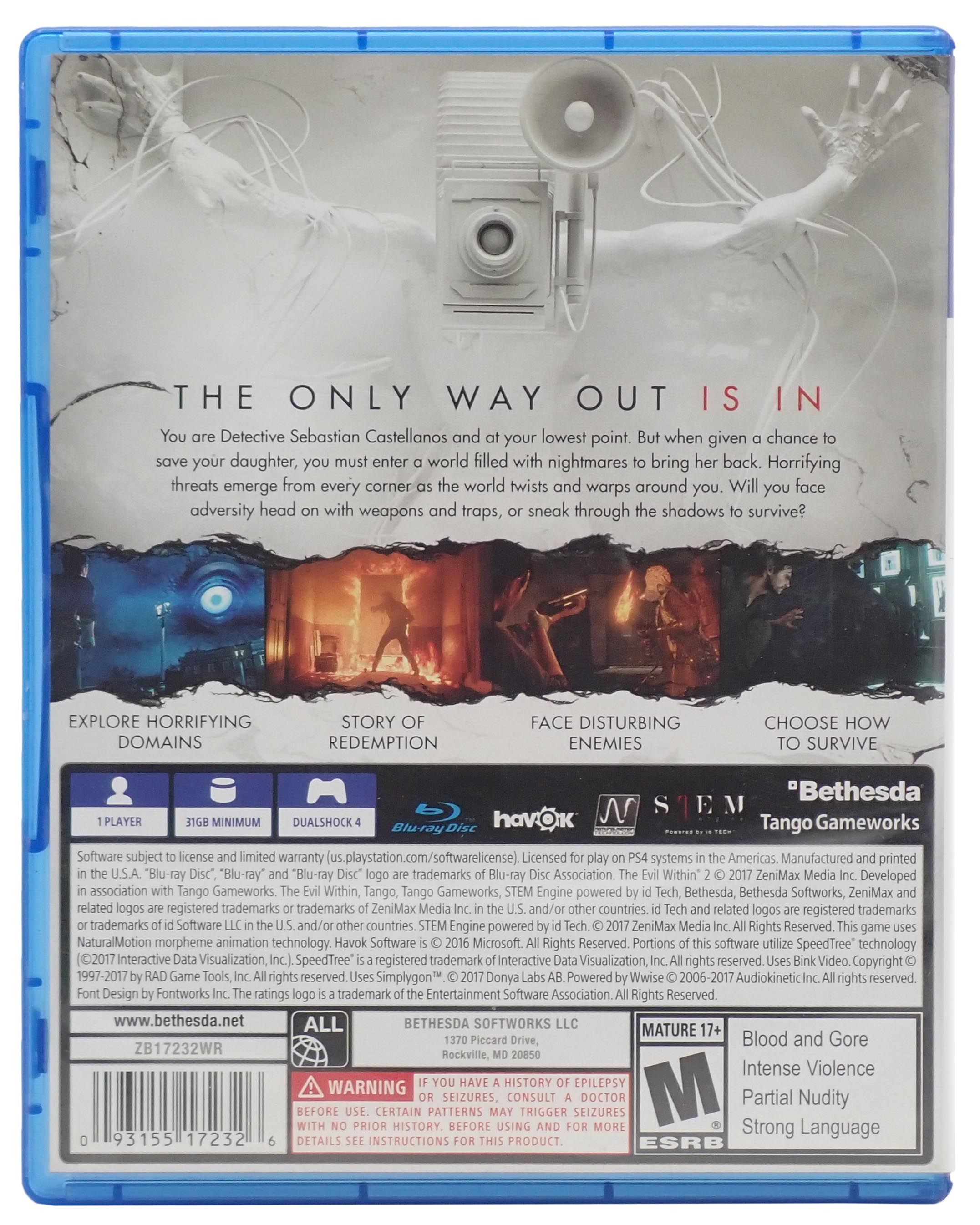 The Evil WIthin 2 - PS4