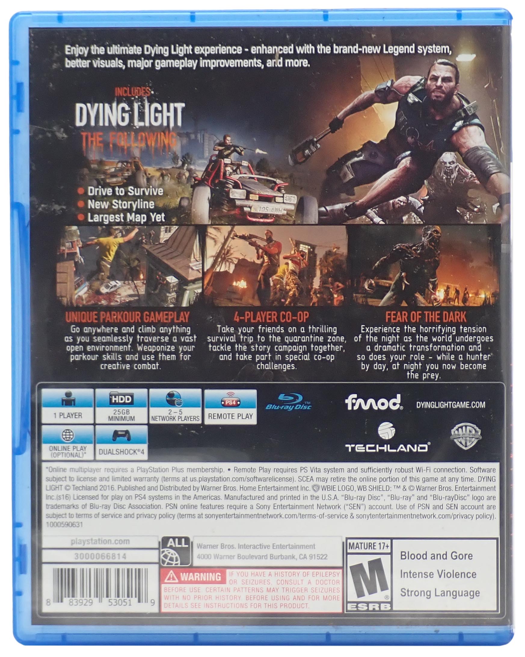 Dying Light The Following [Enhanced Edition] - PS4