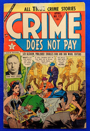 Crime Does Not Pay #121 (1953) - GD/VG - (3.0) - Golden Age Crime Book