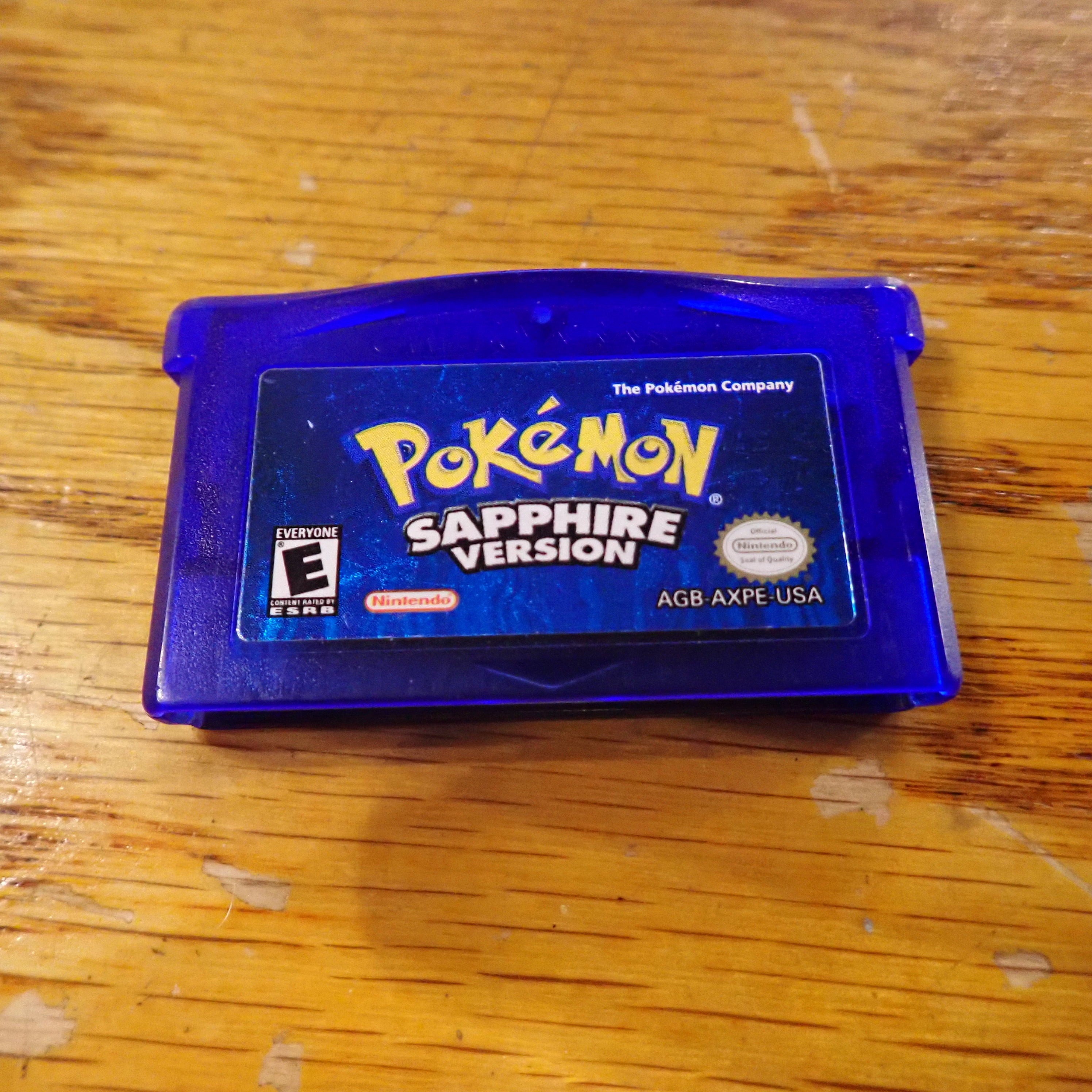 Pokemon Sapphire Version - GBA