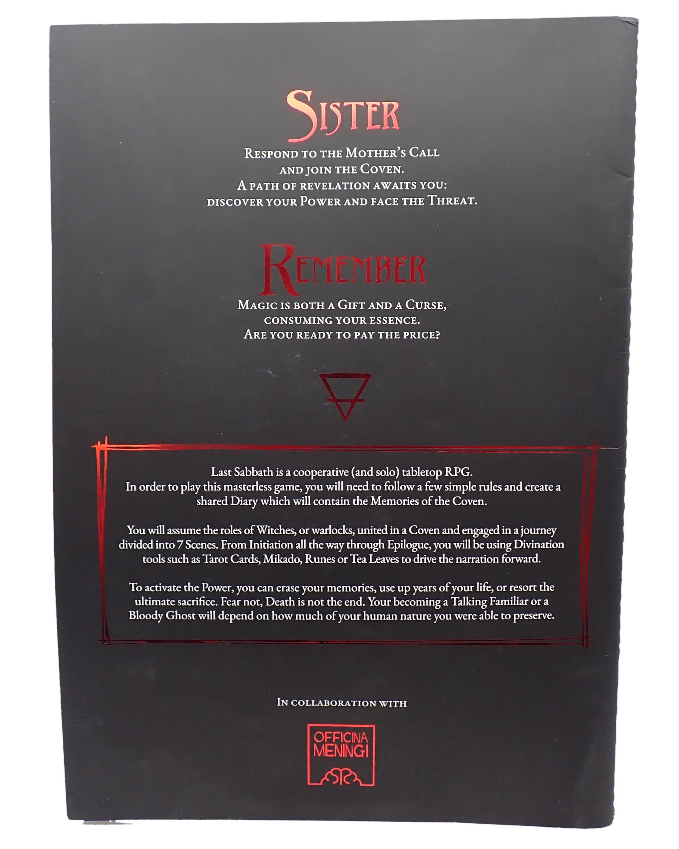 Last Sabbath Grimoire and Illustrations books [Pre-Owned]