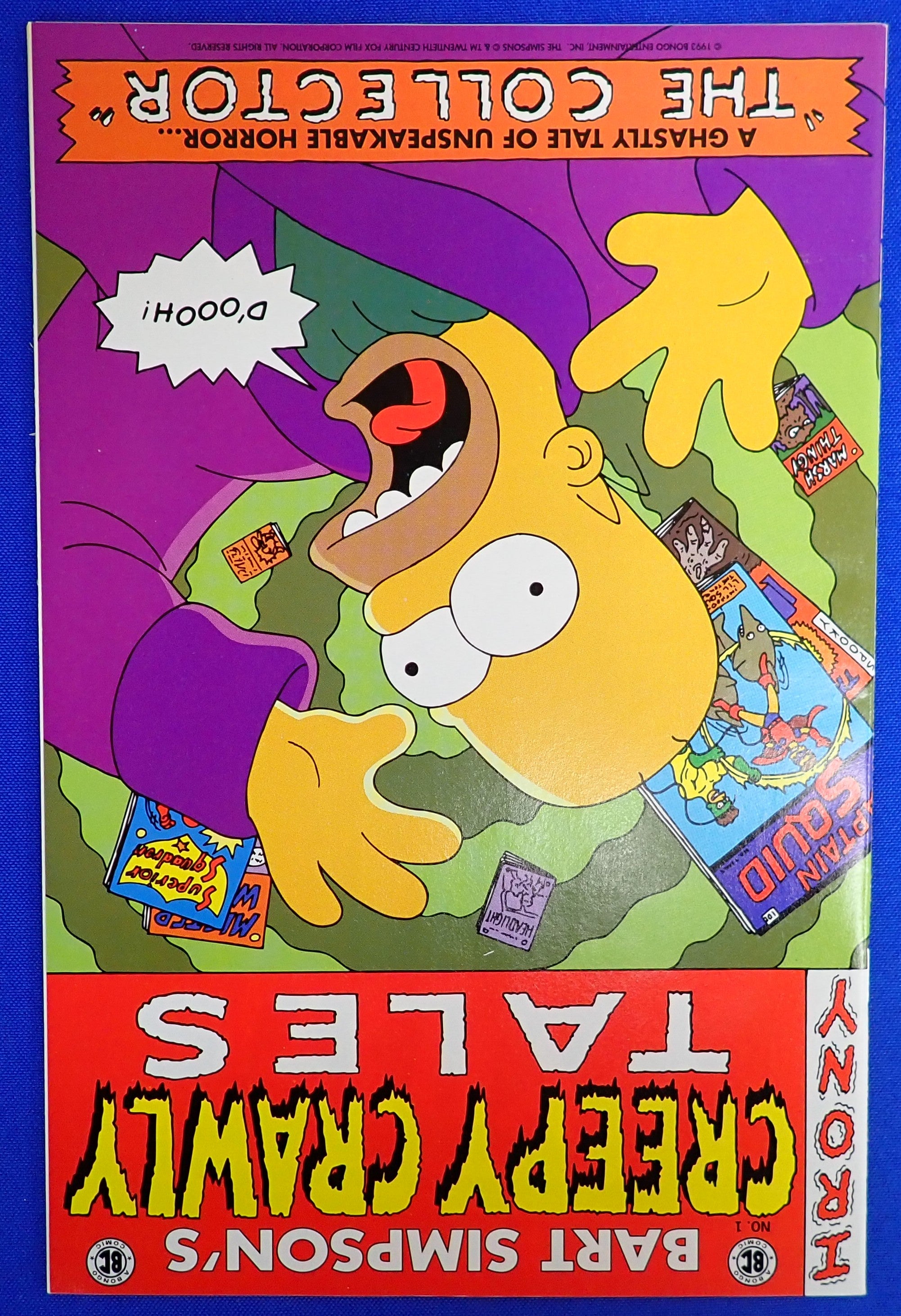 SImpsons Comics #1 (1999) - VF/NM (9.0) - Missing Polybag + Poster