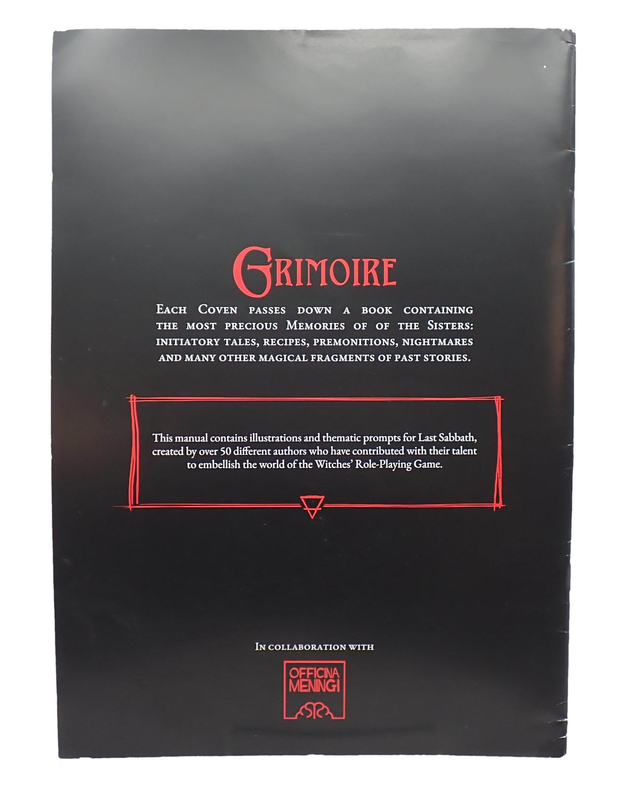 Last Sabbath Grimoire and Illustrations books [Pre-Owned]