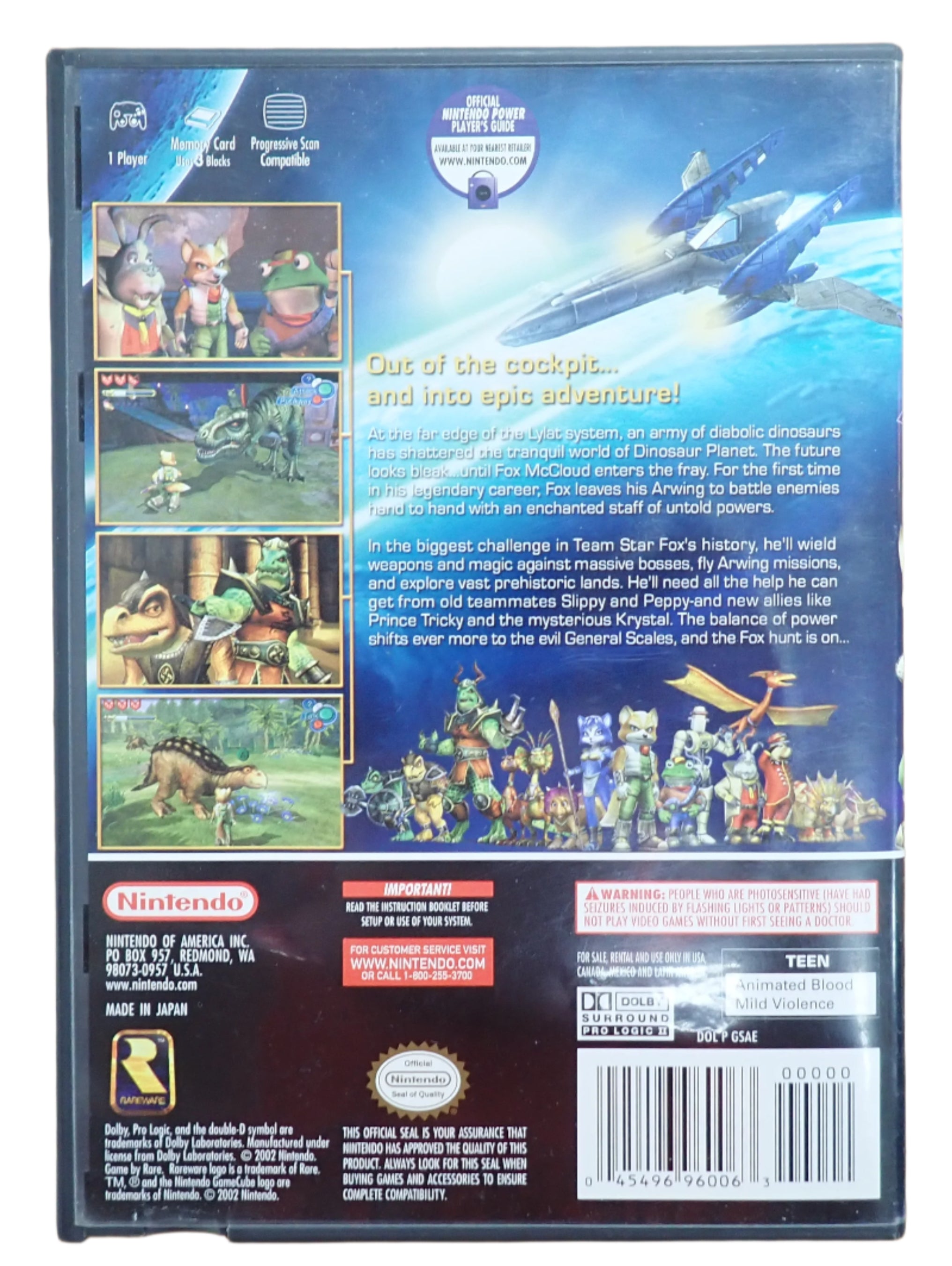 Star Fox Adventure - GameCube