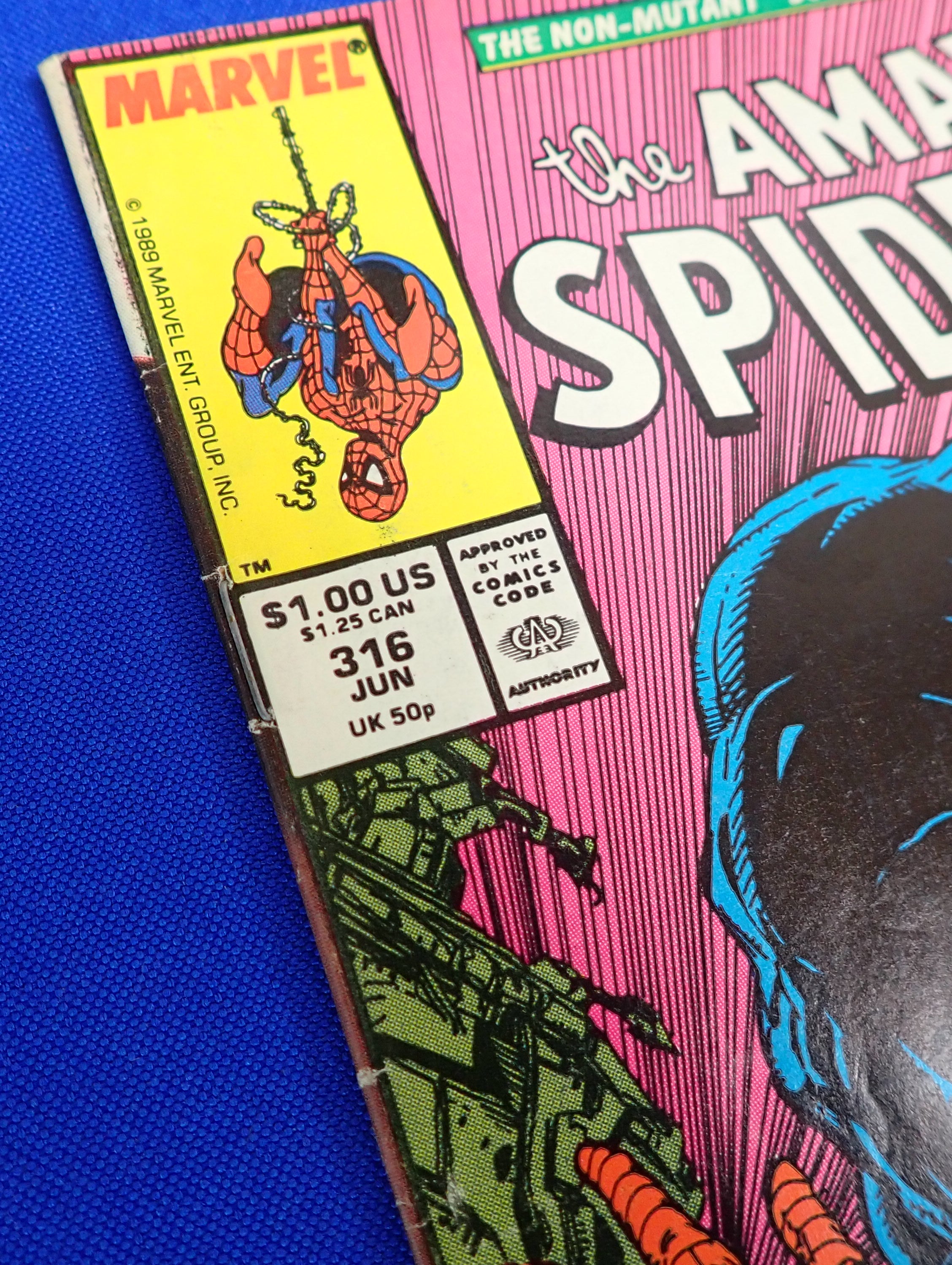 The Amazing Spider-Man #316 (1989) - VG/FN- (5.0-5.5) - 3rd Venom App.