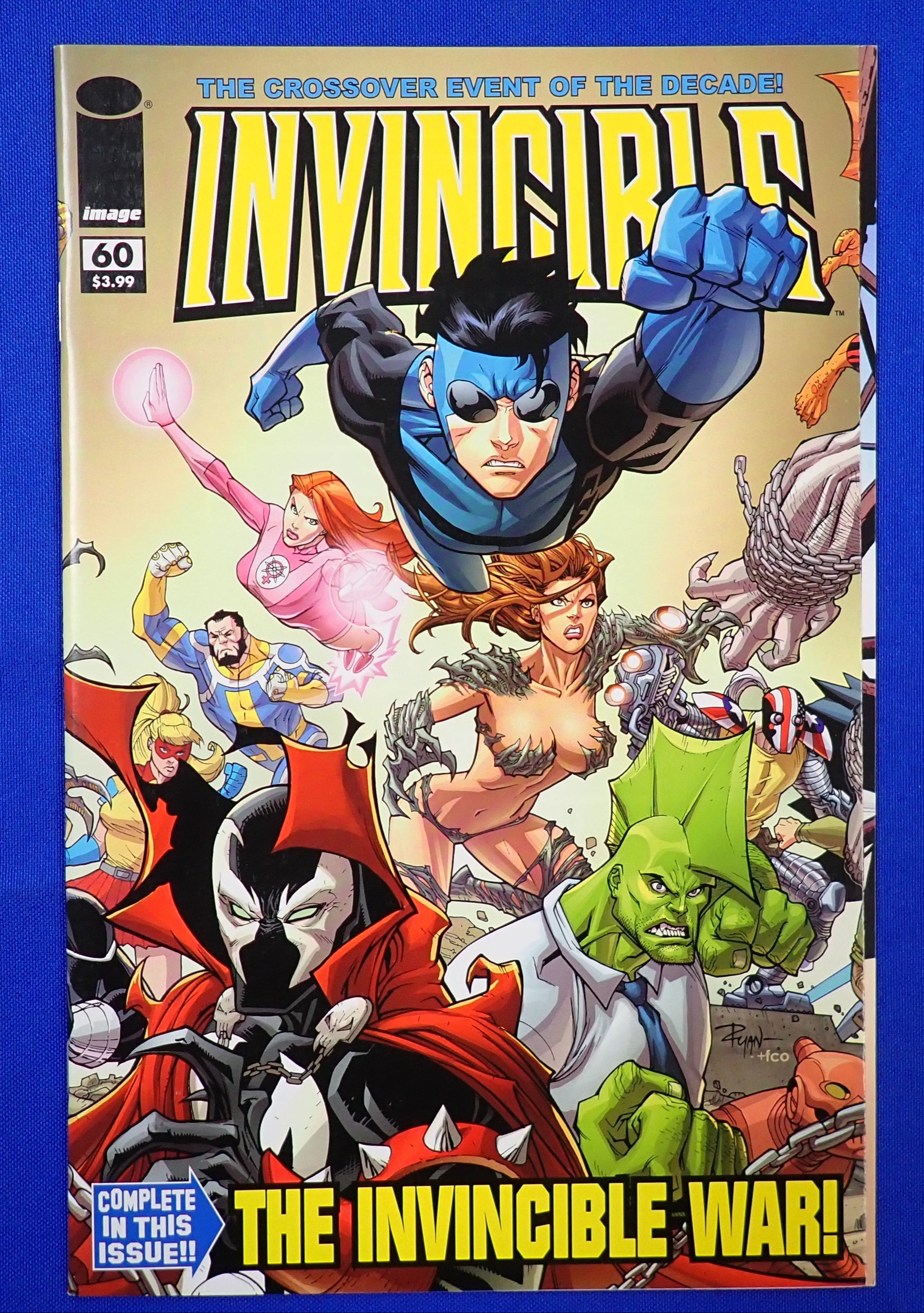 Invincible #60 (2009) - NM (9.4) - Quadruple Gatefold cover