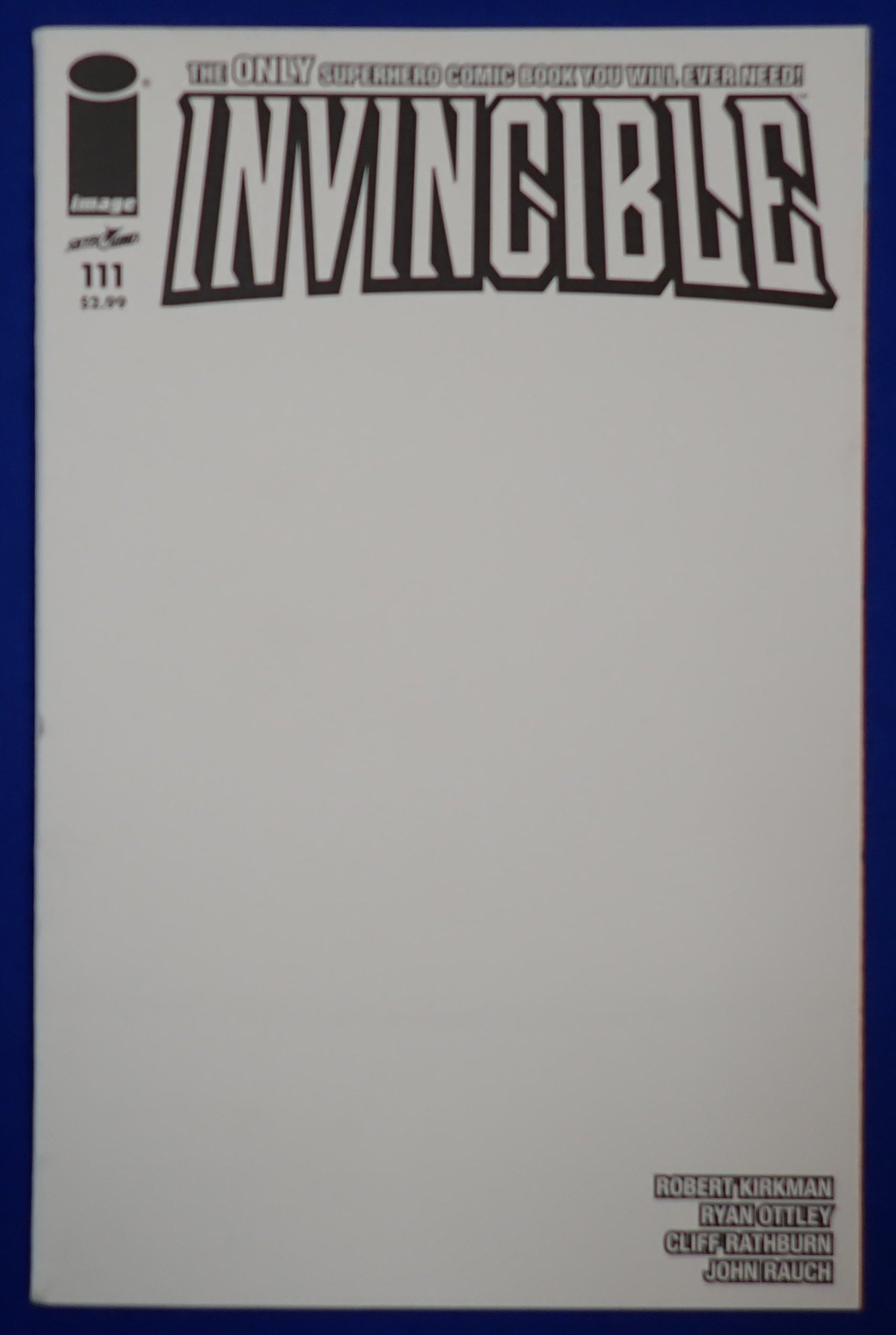 Invincible #111 (2014) - NM (9.4) - Blank Cover