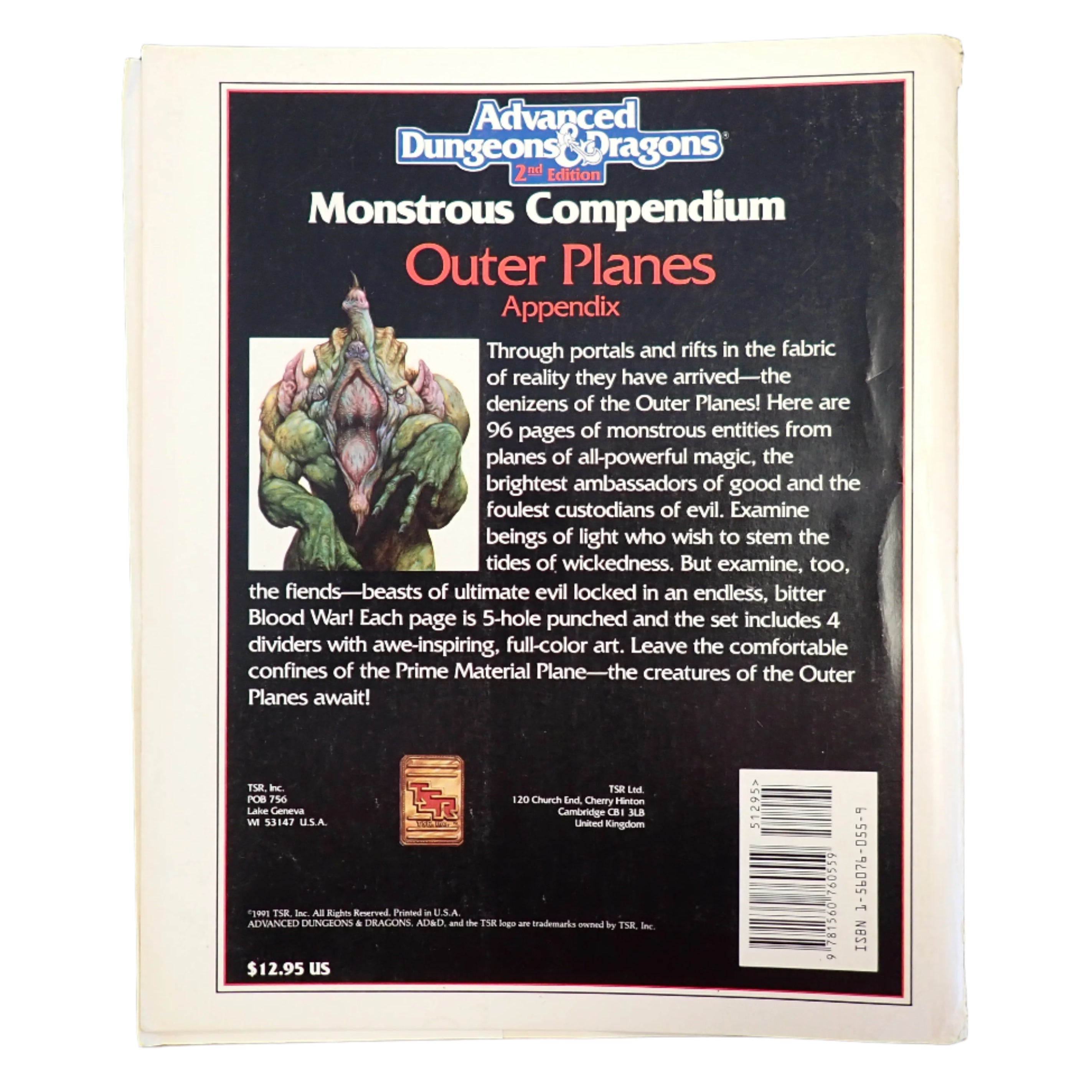 Monstrous Compendium Outer Planes Appendix (2118) - AD&D 2e