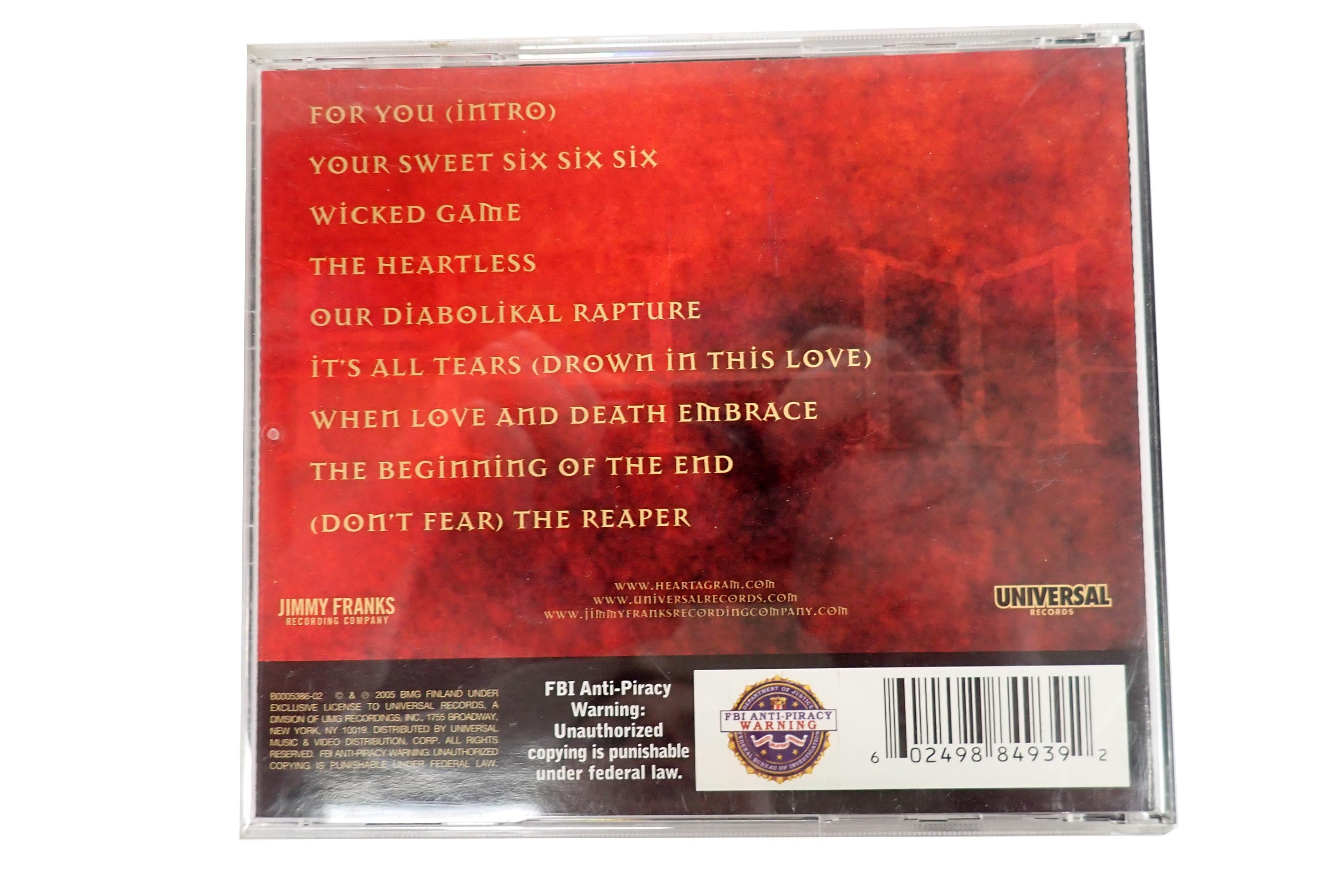 HIM - Greatest Lovesongs Vol. 666 - CD