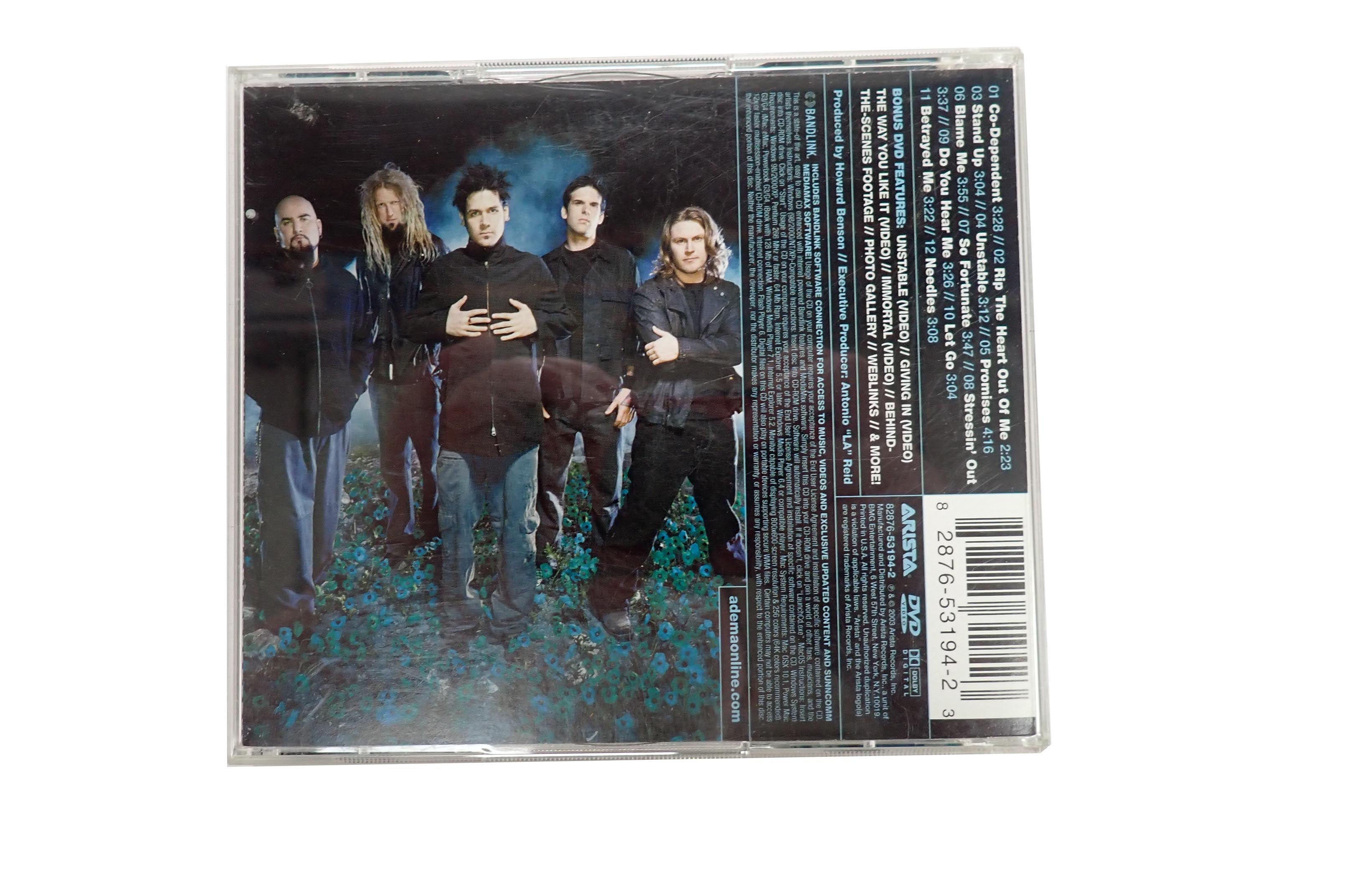 Adema - Unstable - CD