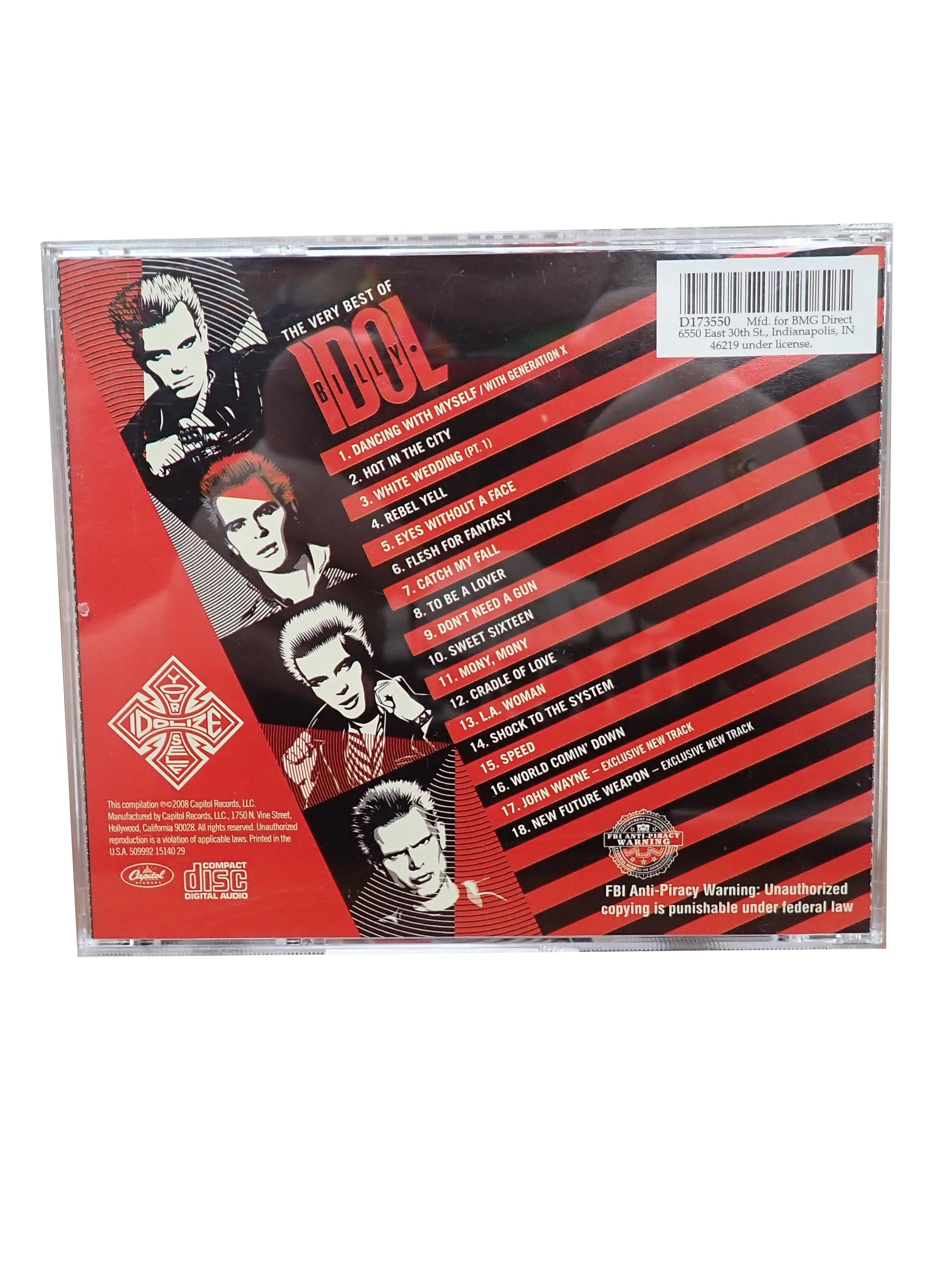 Billy Idol - Idolize Yourself: The Very Best of Billy Idol - CD