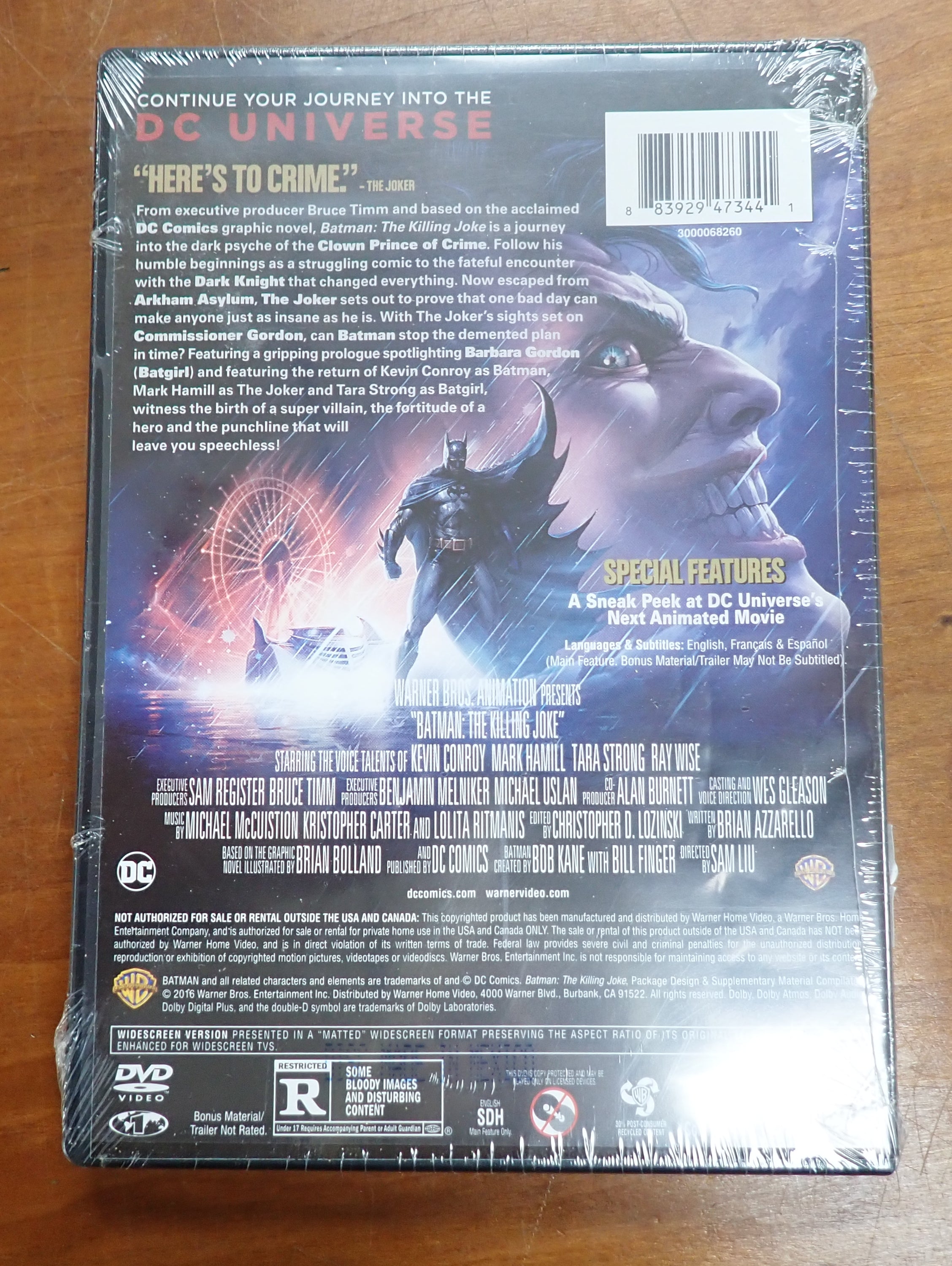 Batman: The Killing Joke - DVD