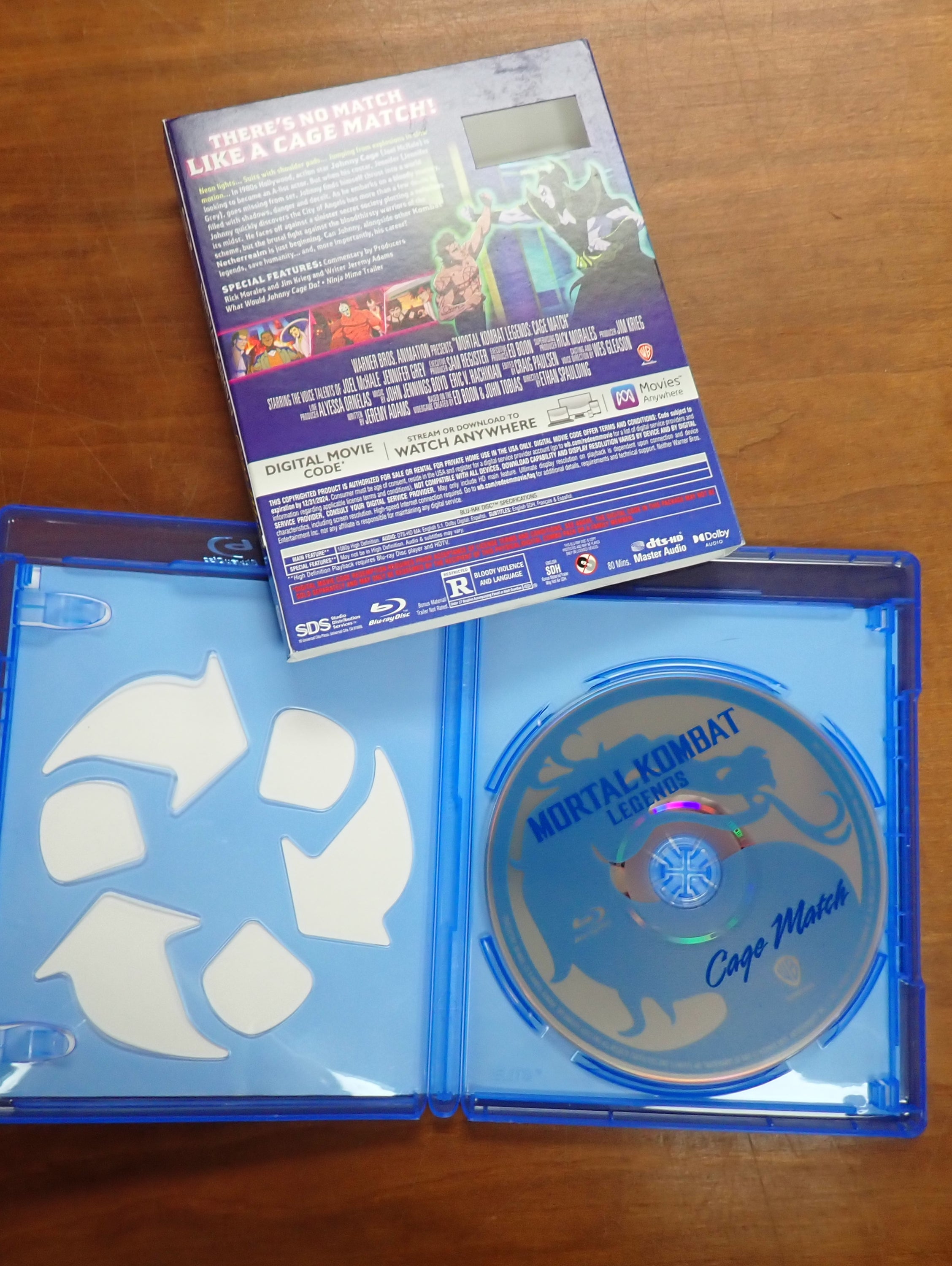 Mortal Kombat Legends: Cage Match - Blu-ray