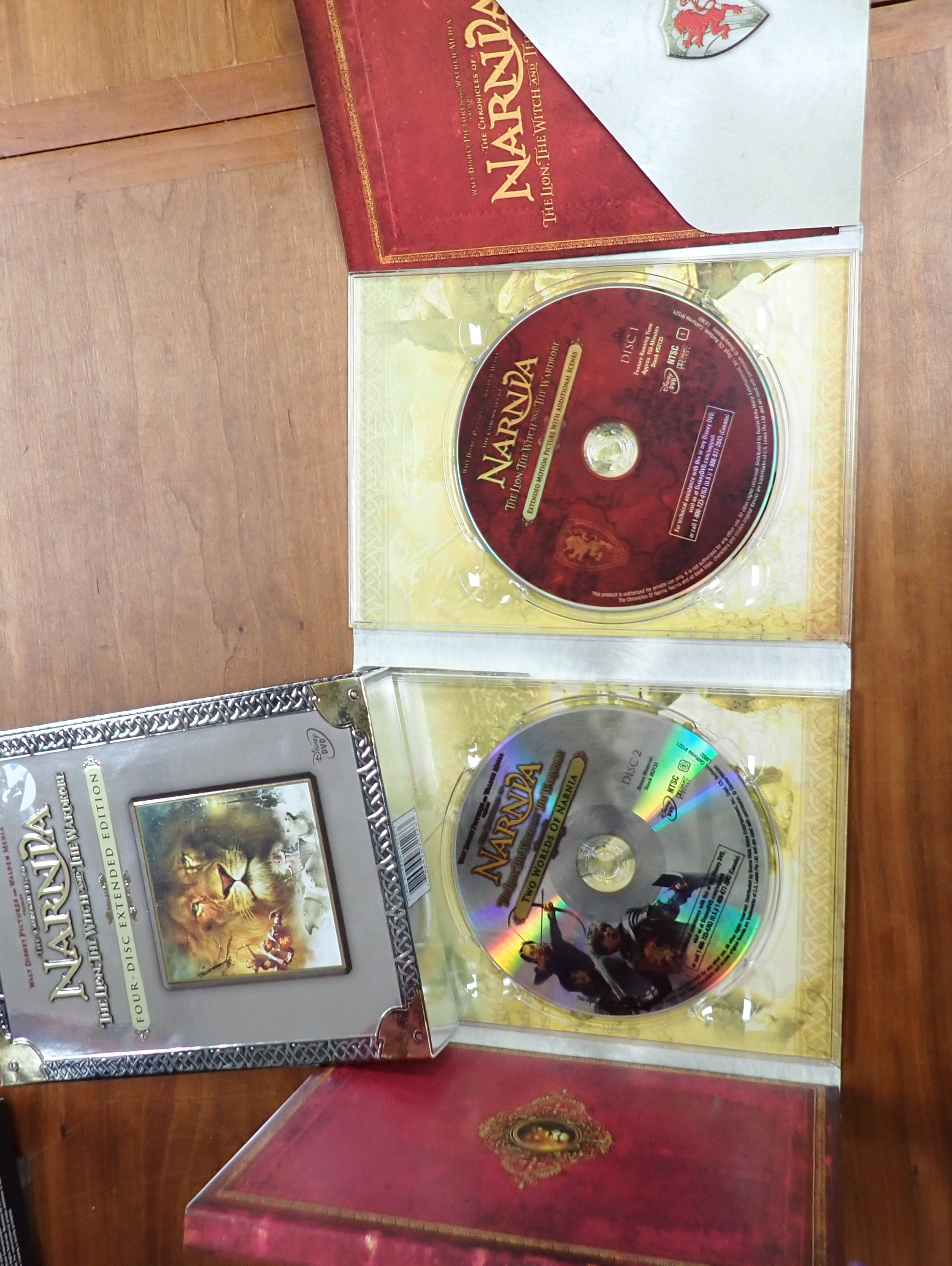 Narnia the Lion the Witch and the Wardrobe - DVD 4 disc Extended