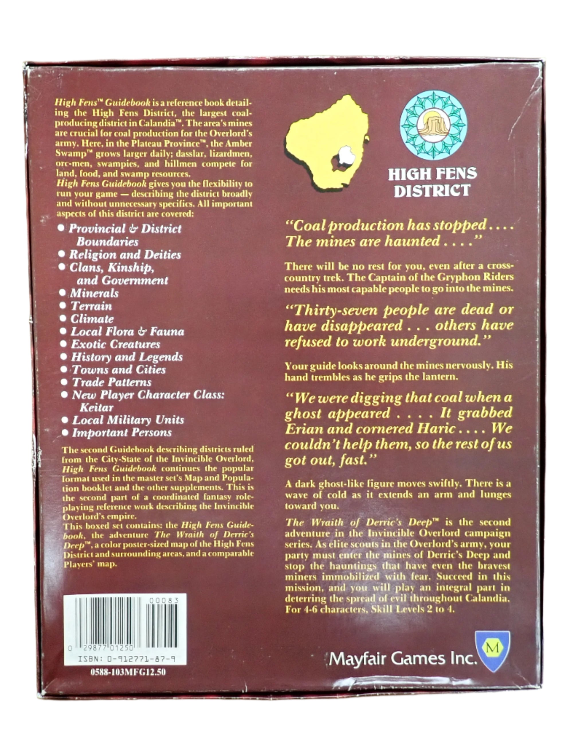 Invincible Overlord: The Wraith of Derric's Deep (USED)