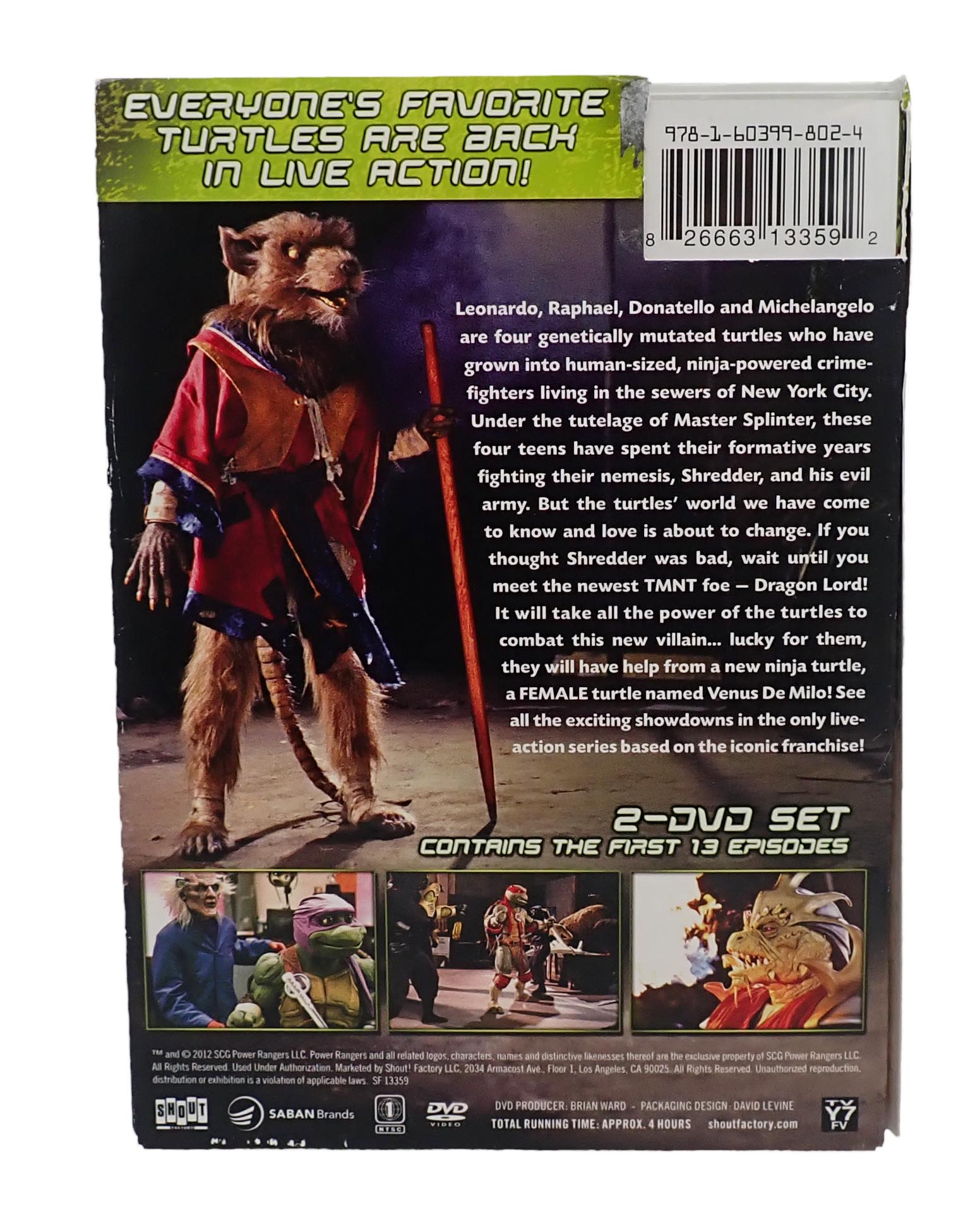 Ninja Turtles: The Next Mutation - Volume One [Target Edition] (Blu-Ray) [Pre-Owned]
