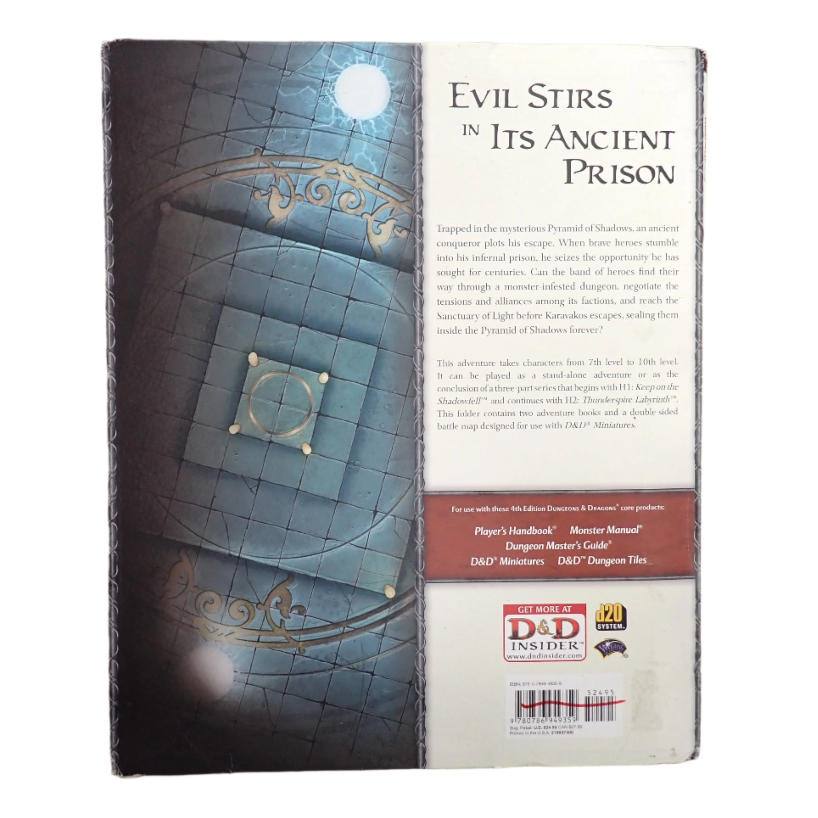 D&D Pyramid of Shadows 4e (USED)