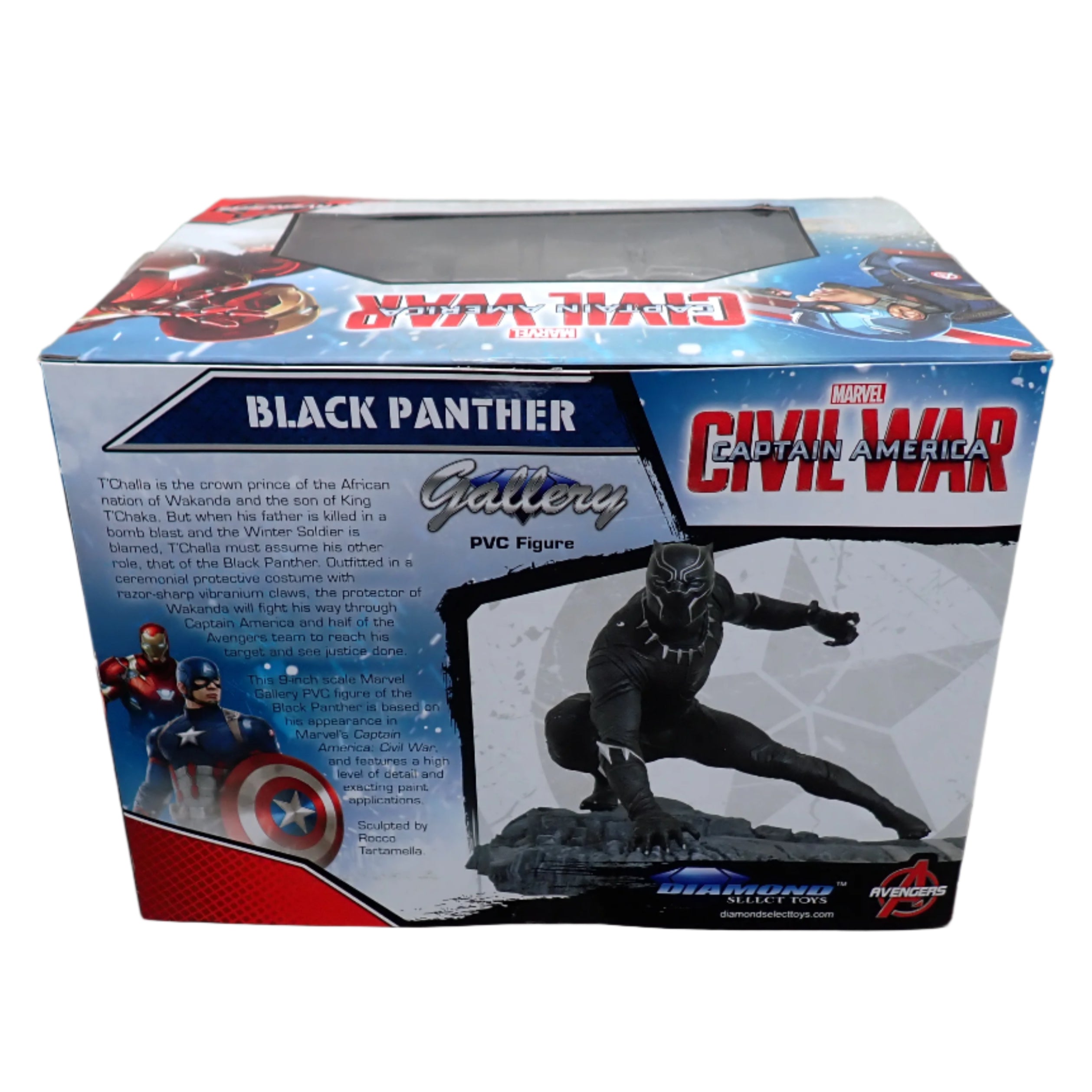 Captain America Civil War Black Panther PVC Statue